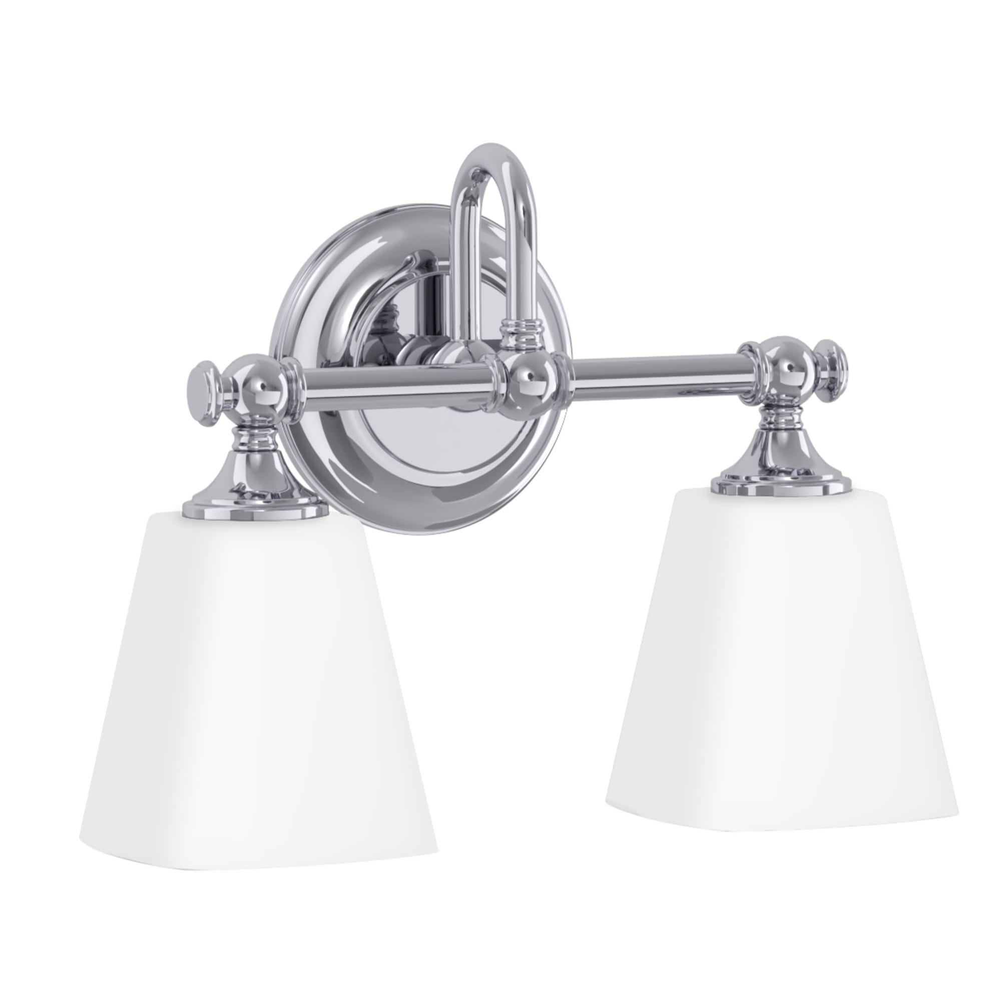 Signature Hardware 442458 Matina 14-in 2 -Light Chrome Traditional Vanity light
