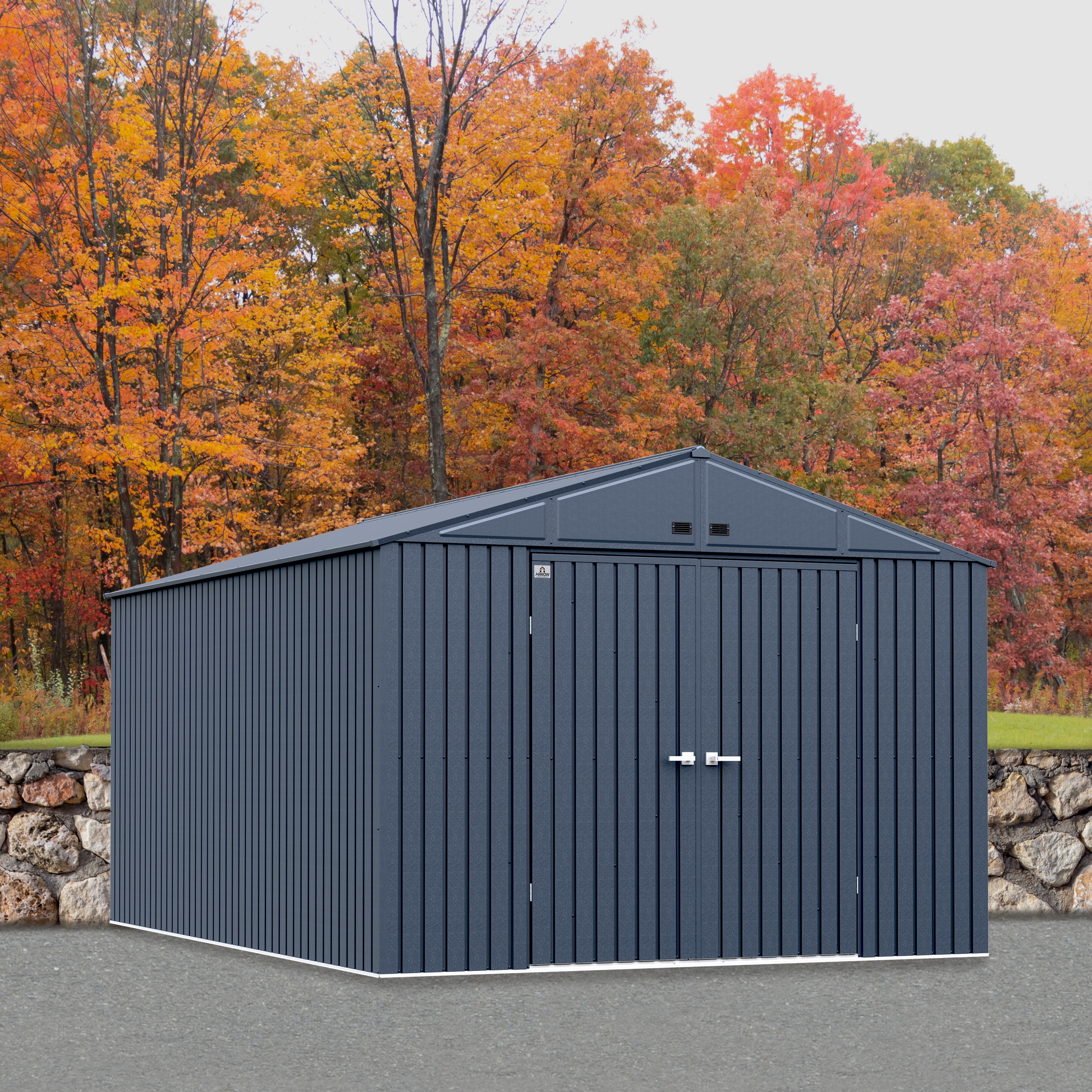 Arrow EG1014AN 10-ft x 14-ft Elite Galvanized steel Storage Shed