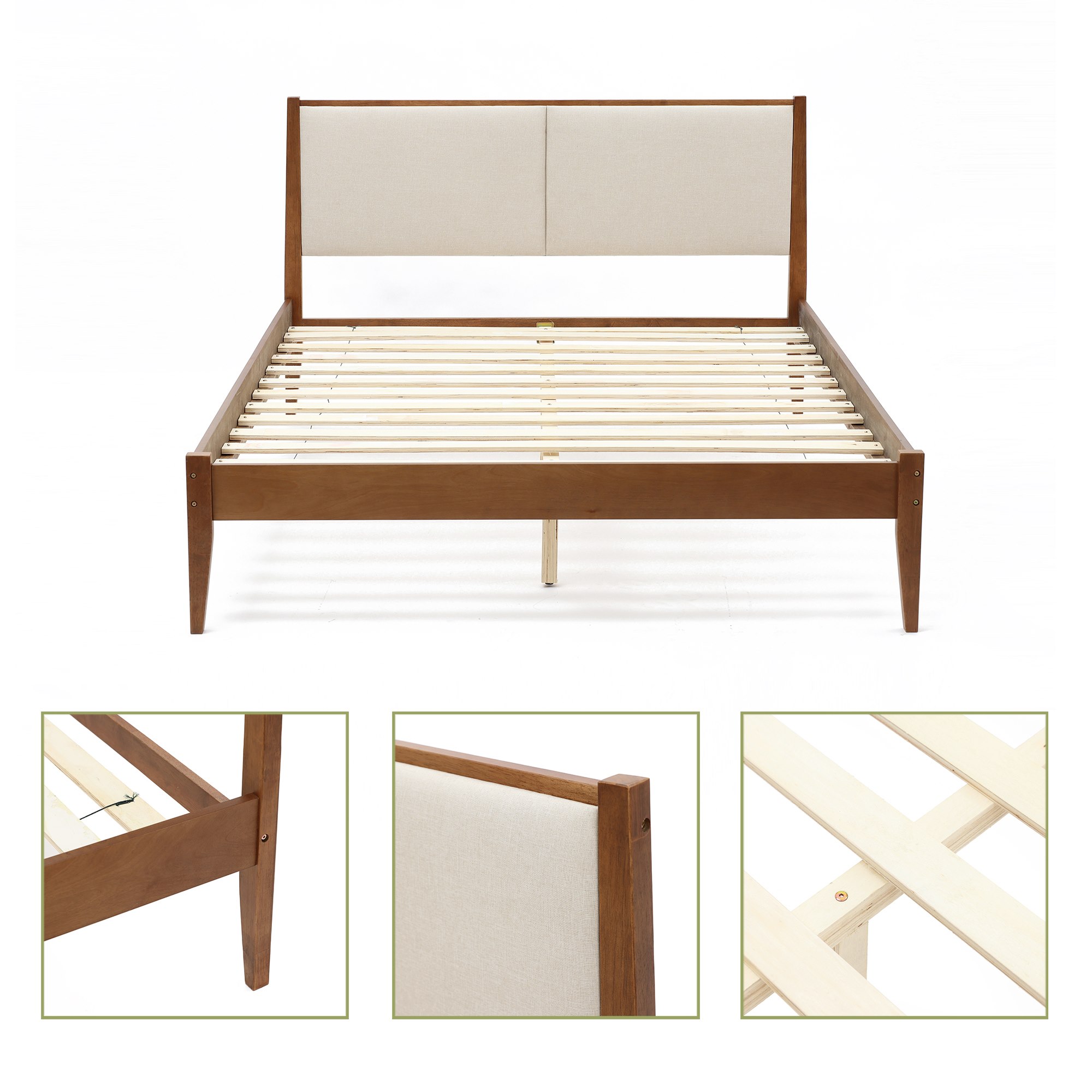 LuxenHome WHIF1886 Upholstered-Headboards - View #5