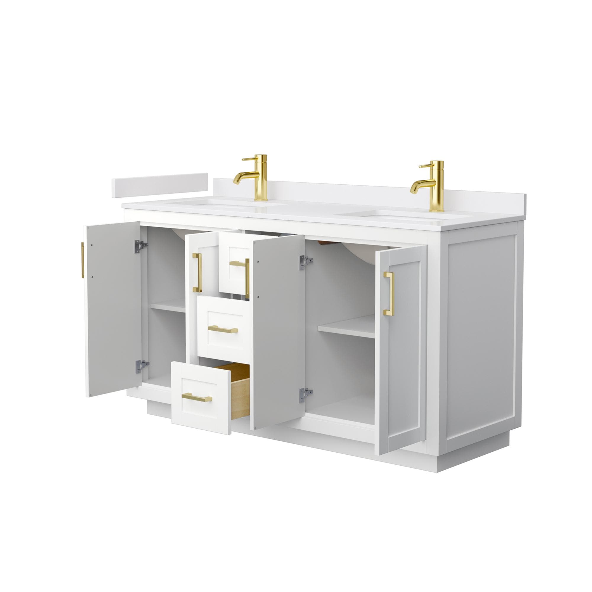 Wyndham Collection WCF292960DWGWCUNSMXX Bath-Vanity-Combo - View #3