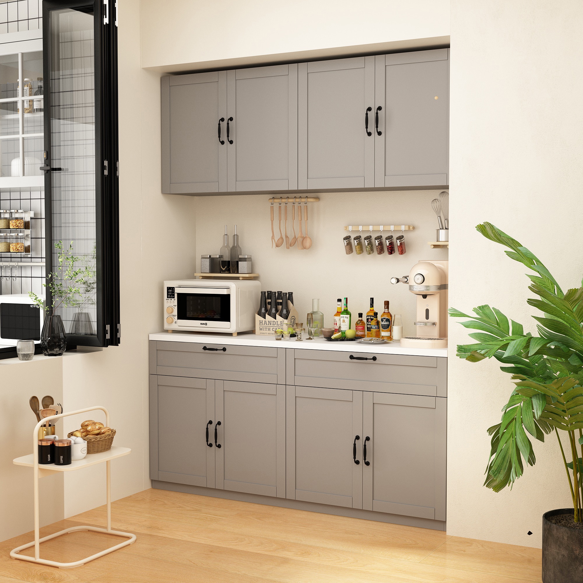 FUFU&GAGA JX0186-03+04 Dining-Kitchen-Storarge - View #2