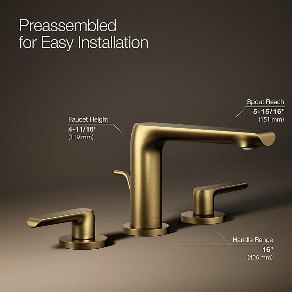 KOHLER 97352-4N-2MB Lavatory-Faucets - View #3