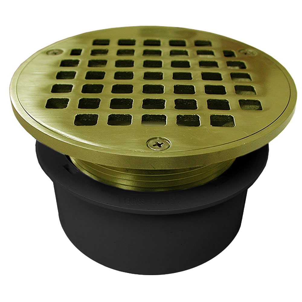 Brasstech 238/01 4-Inch Solid Brass Shower Strainer Forever Brass