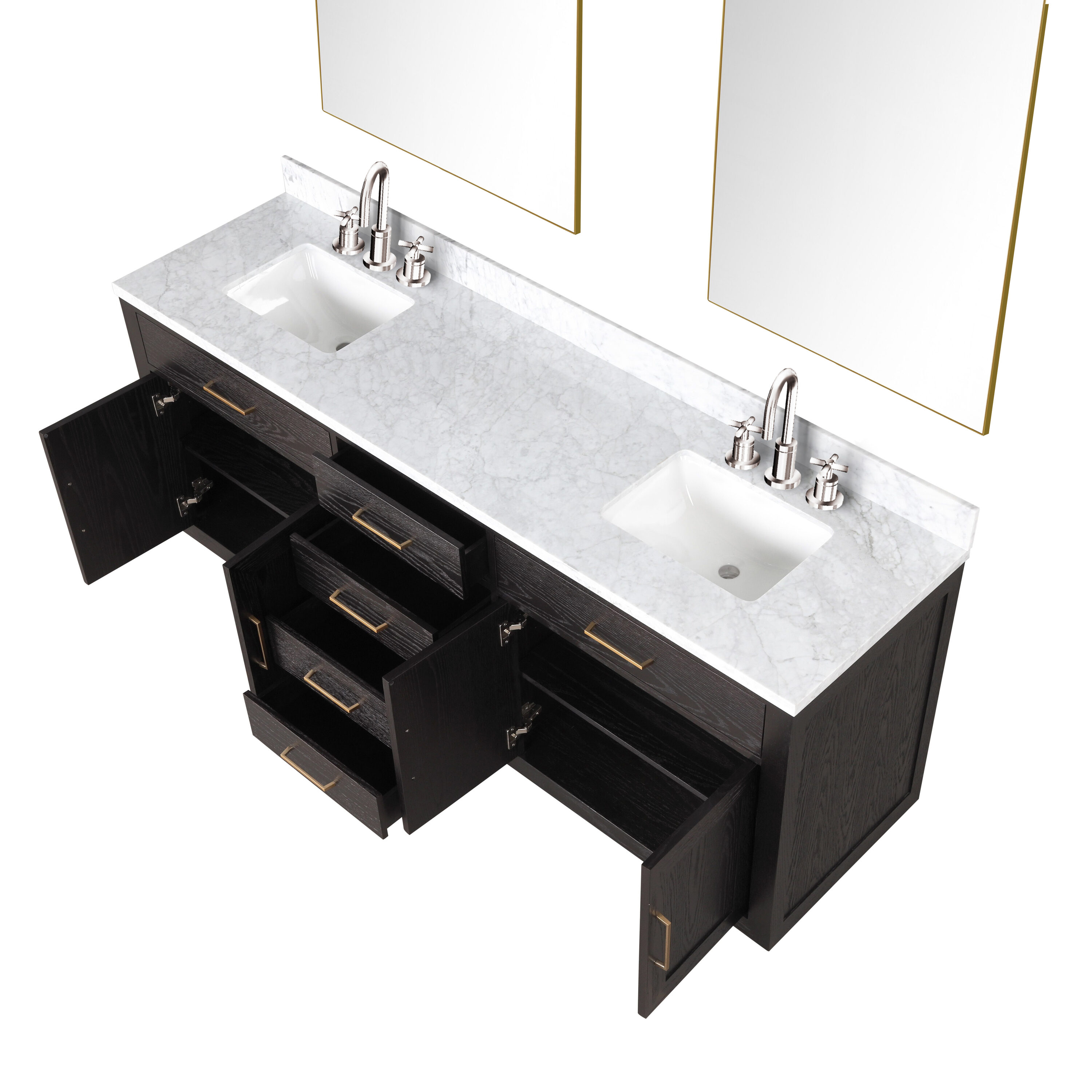 Lexora LVGI80DK111 Bath-Vanity-Combo - View #5