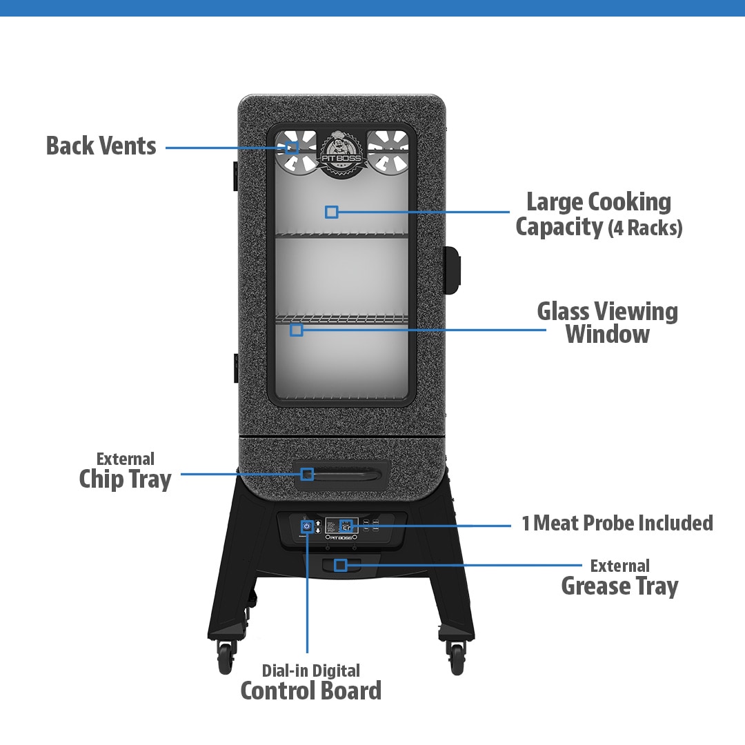 GE Profile Smart Indoor Smoker with Active Smoke Filtration, Precision  Smoke Control, 5 Smoke Settings, WiFi Connected, Electric, Wood Pellet BBQ