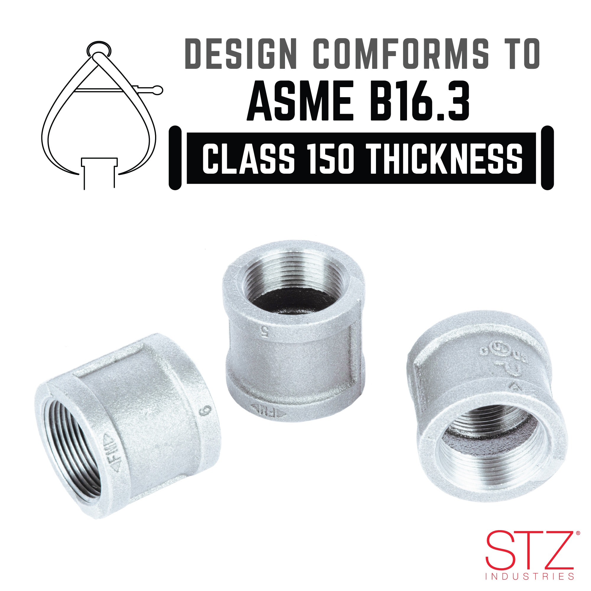 RELIABILT 311LCO-1 Black-Iron-Fittings - View #5