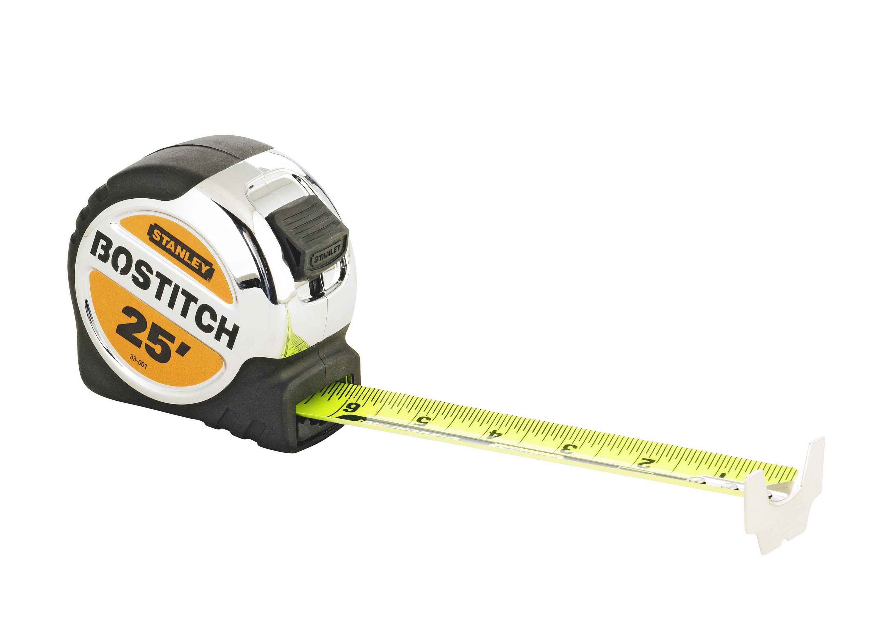 Stanley 25 Ft. Tape Measure, Sensors & Measuring, Patio, Garden & Garage