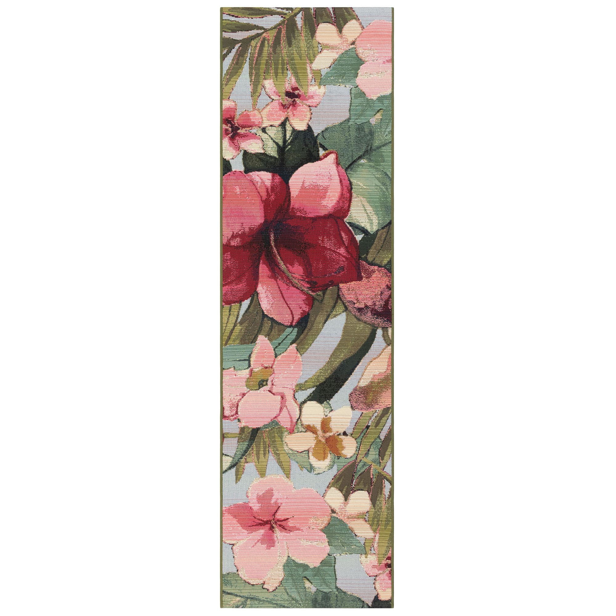Marina 39"x59" Tropical Floral Hand-Tufted Area Rug
