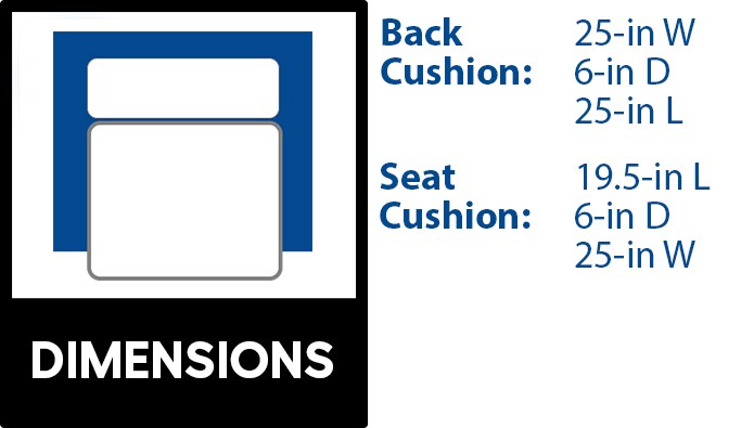 allen + roth 8292-04444453 Patio-Furniture-Cushions - View #4