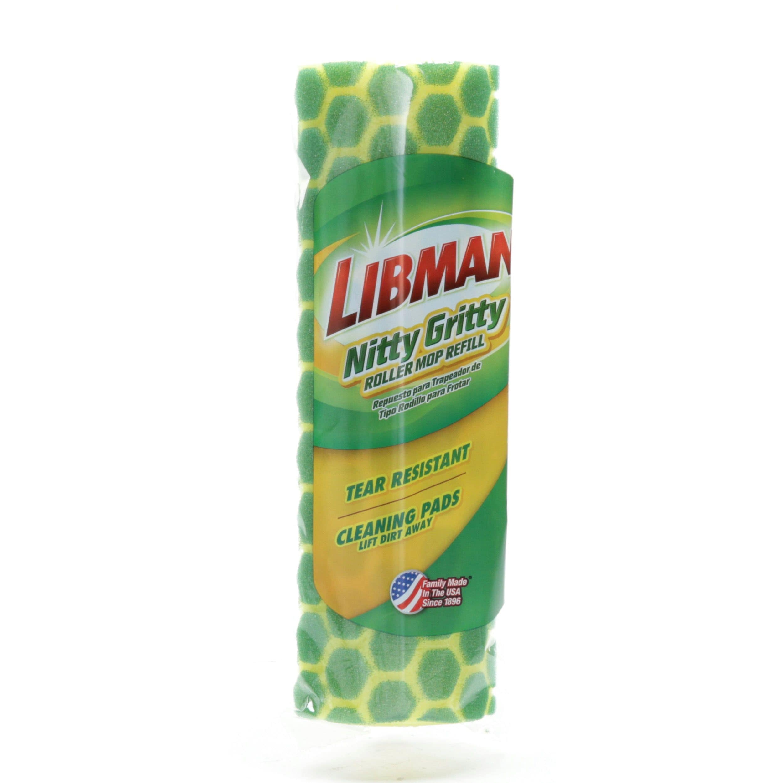 Тwo Рack Libman 2011 Nitty Gritty Roller Mop Refill 