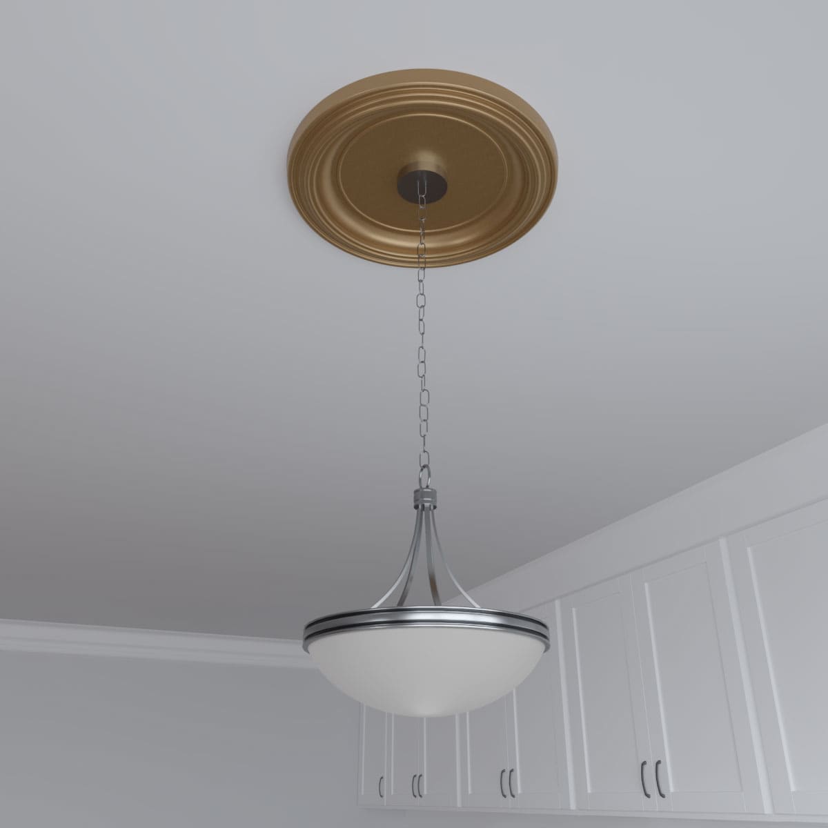 Ekena Millwork CMP19TRBGL Ceiling-Medallions - View #8