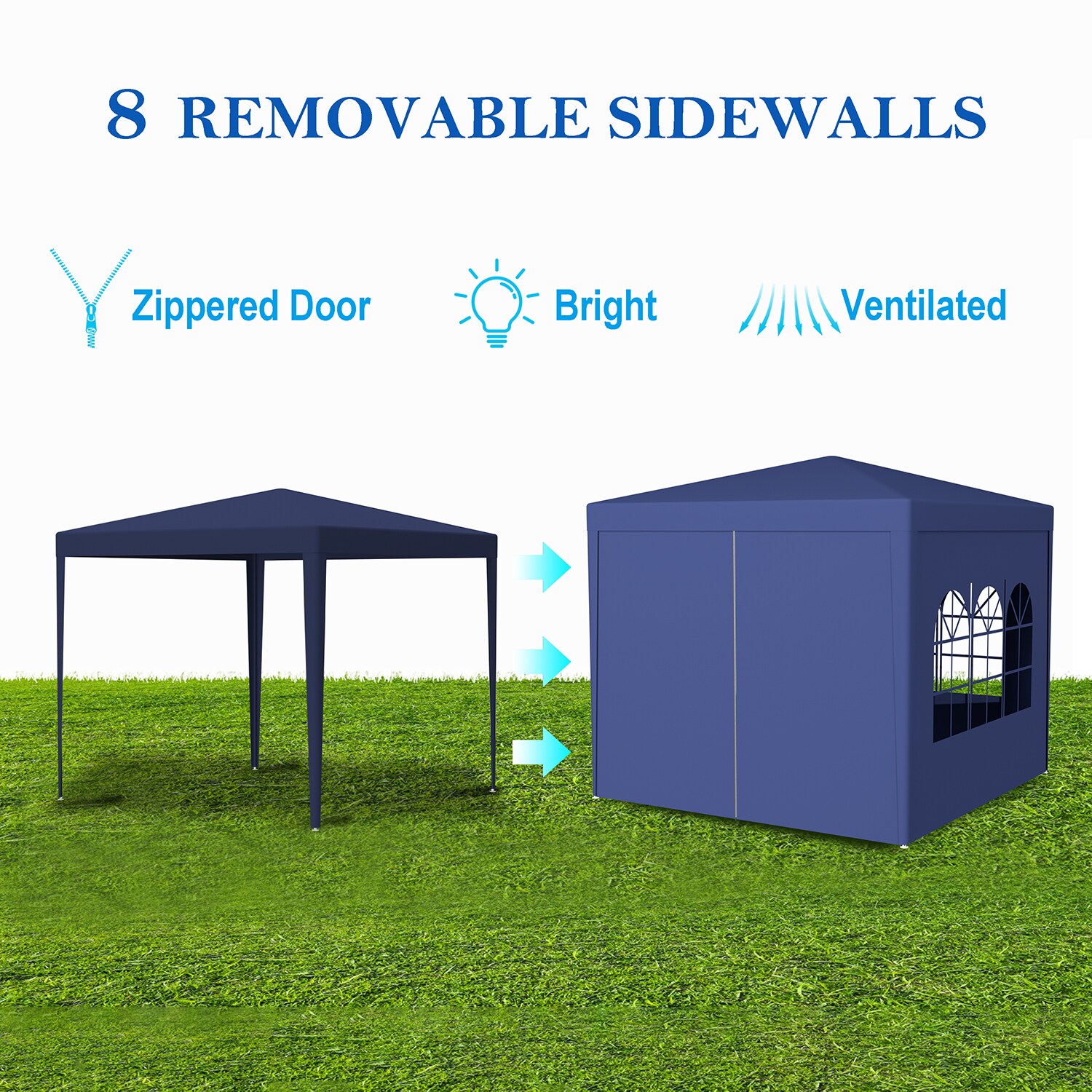 Mondawe MA-W1215802 Wood-Resin-Gazebos - View #3