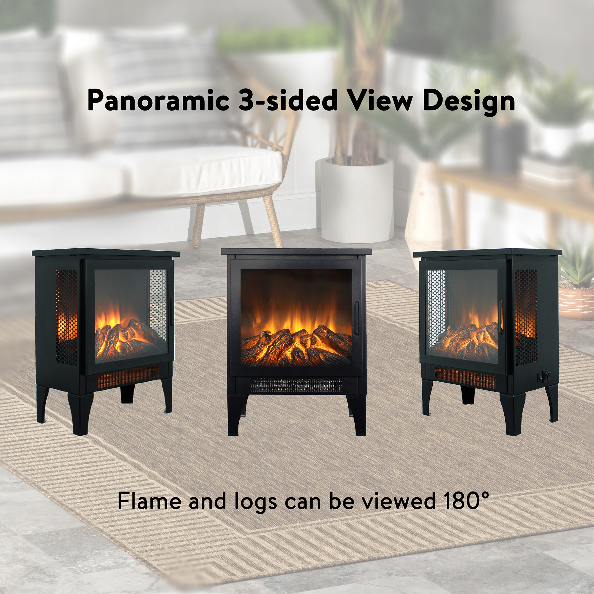 Bybafun YB5600007 Electric-Fireplaces - View #6