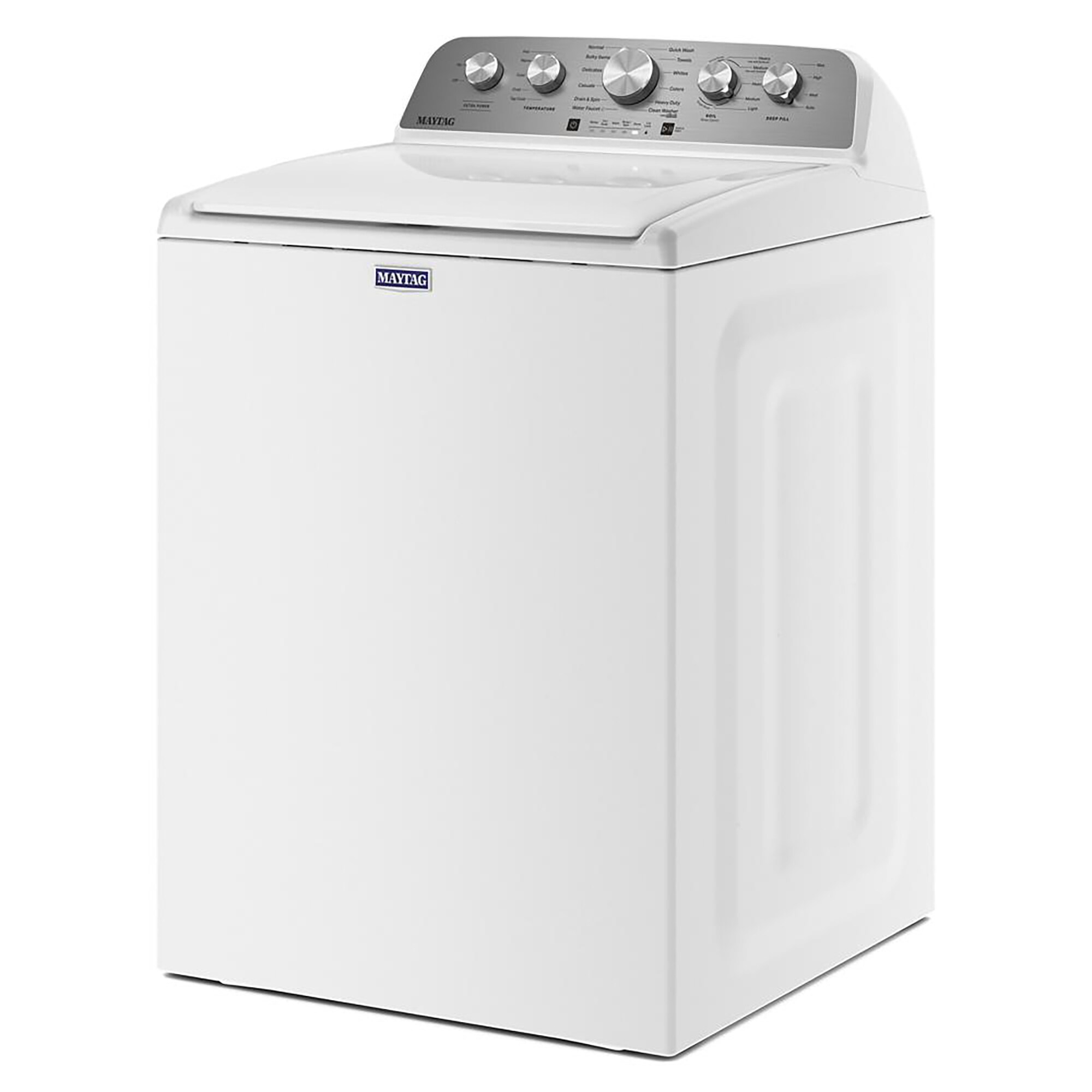 Maytag 4.5cu ft High Efficiency Agitator TopLoad Washer (White) in