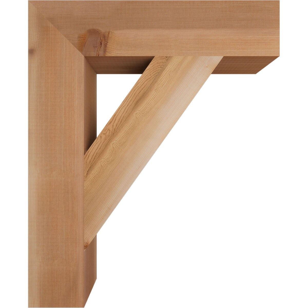 Ekena Millwork BKT04X18X22TRA05SWR Exterior-Brackets-Braces - View #3