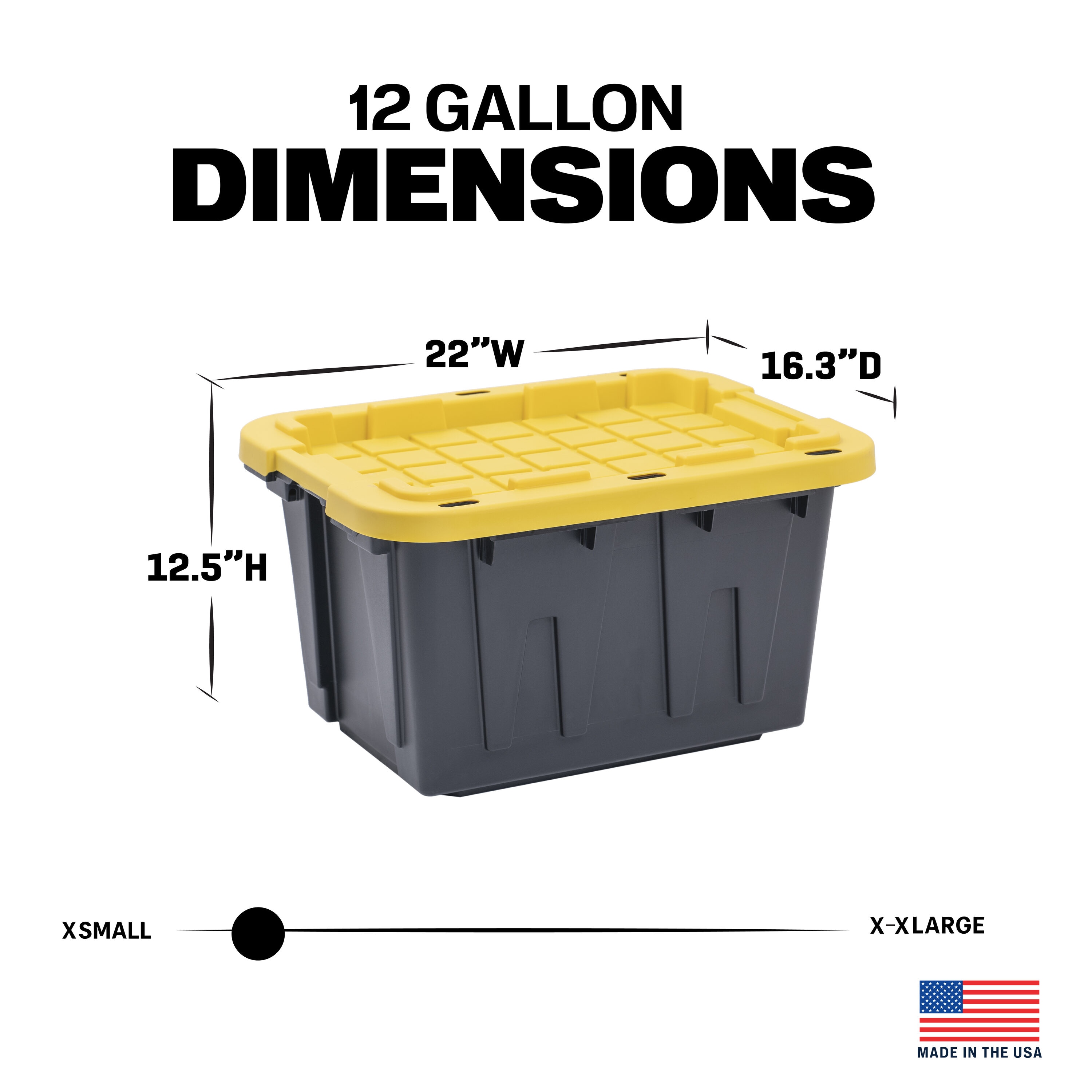 Project Source 479293 Plastic-Storage-Totes - View #3