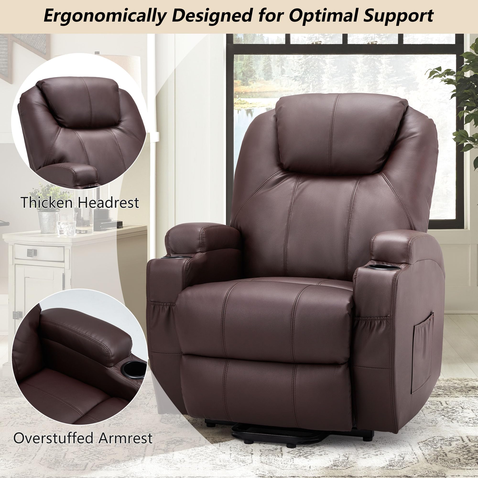AECOJOY 13037BR-LS01 recliners - View #5