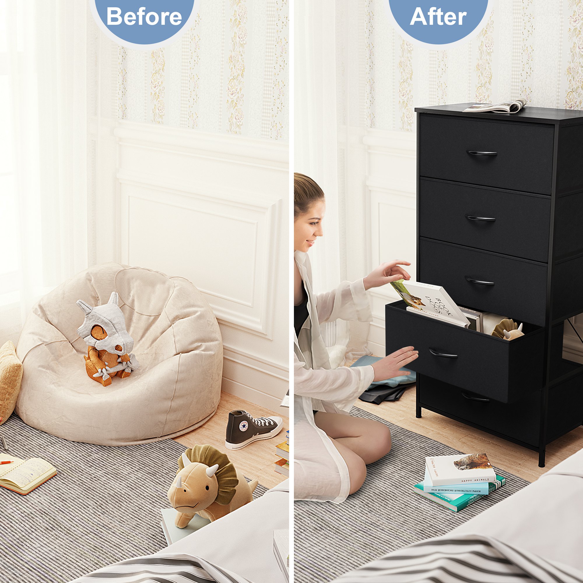 CloudFly CL-HD017BLK dressers - View #5