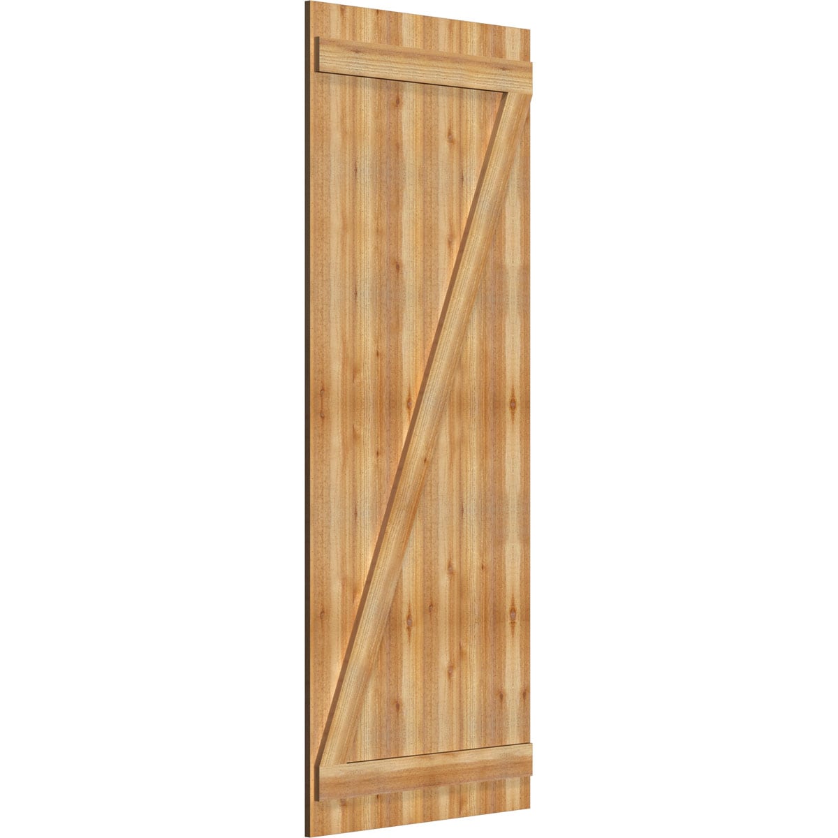 Ekena Millwork RBJ06Z32X081RWR Exterior-Shutters - View #2