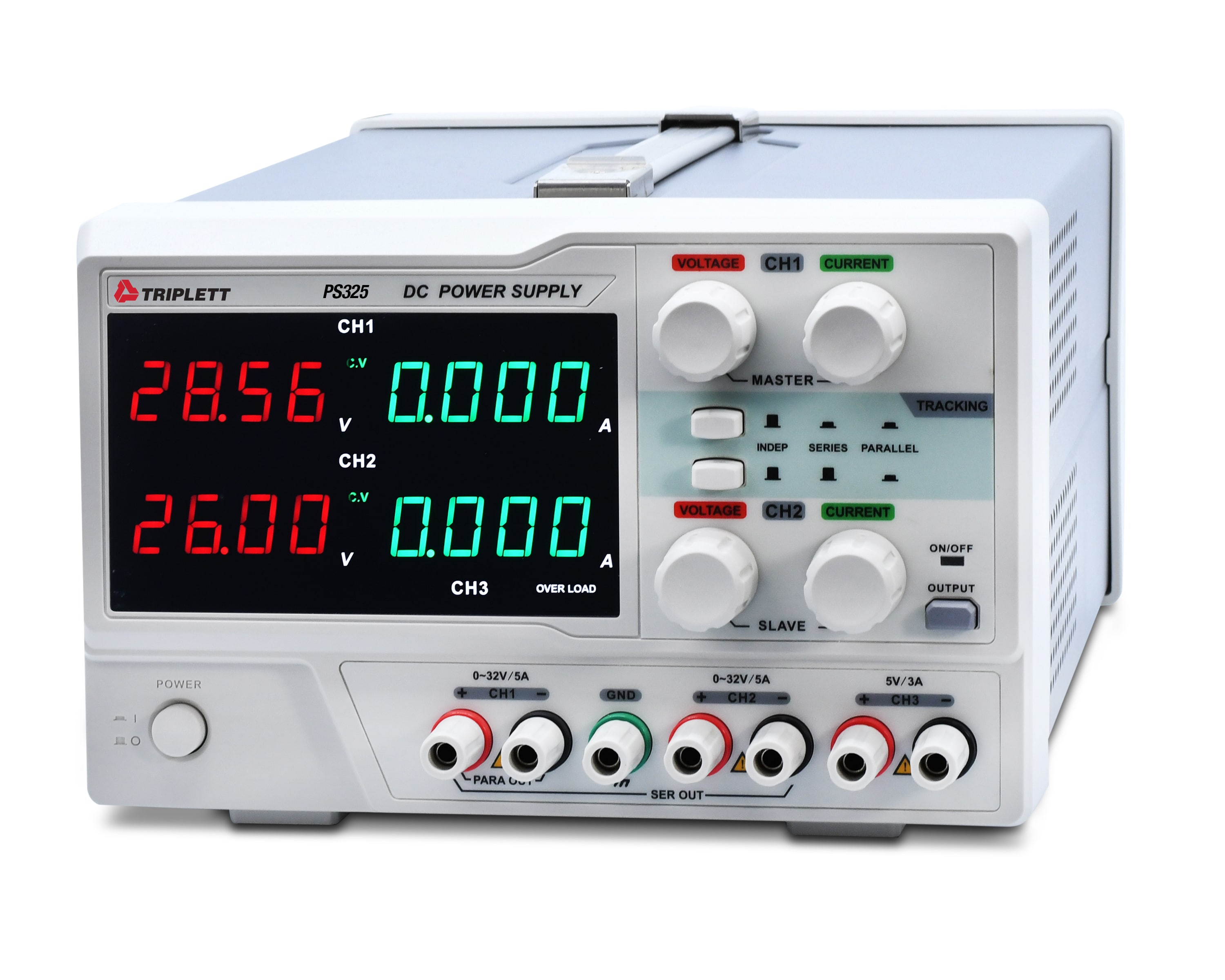TRIPLETT PS325 LED Display Power supply indicator Specialty meter