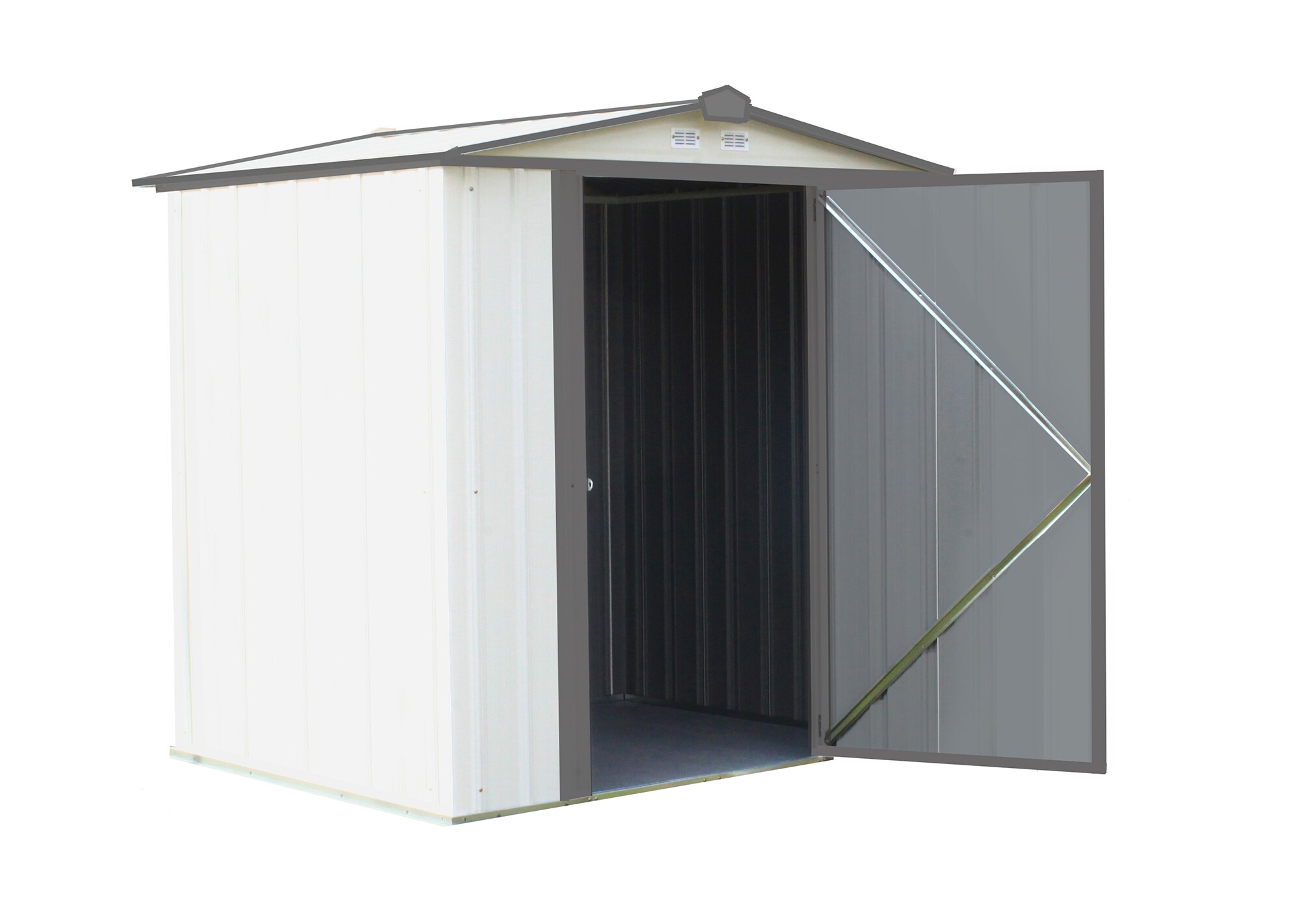 Arrow EZ6565LVCRCC Metal-Storage-Buildings-Sheds - View #12
