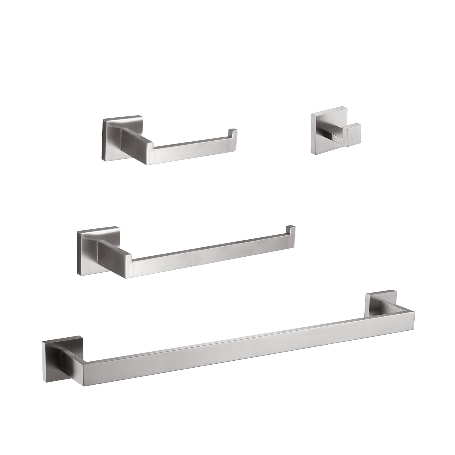 Wooakway 4 - Piece Bathroom Hardware Set #FXLS0606-605BATHA04