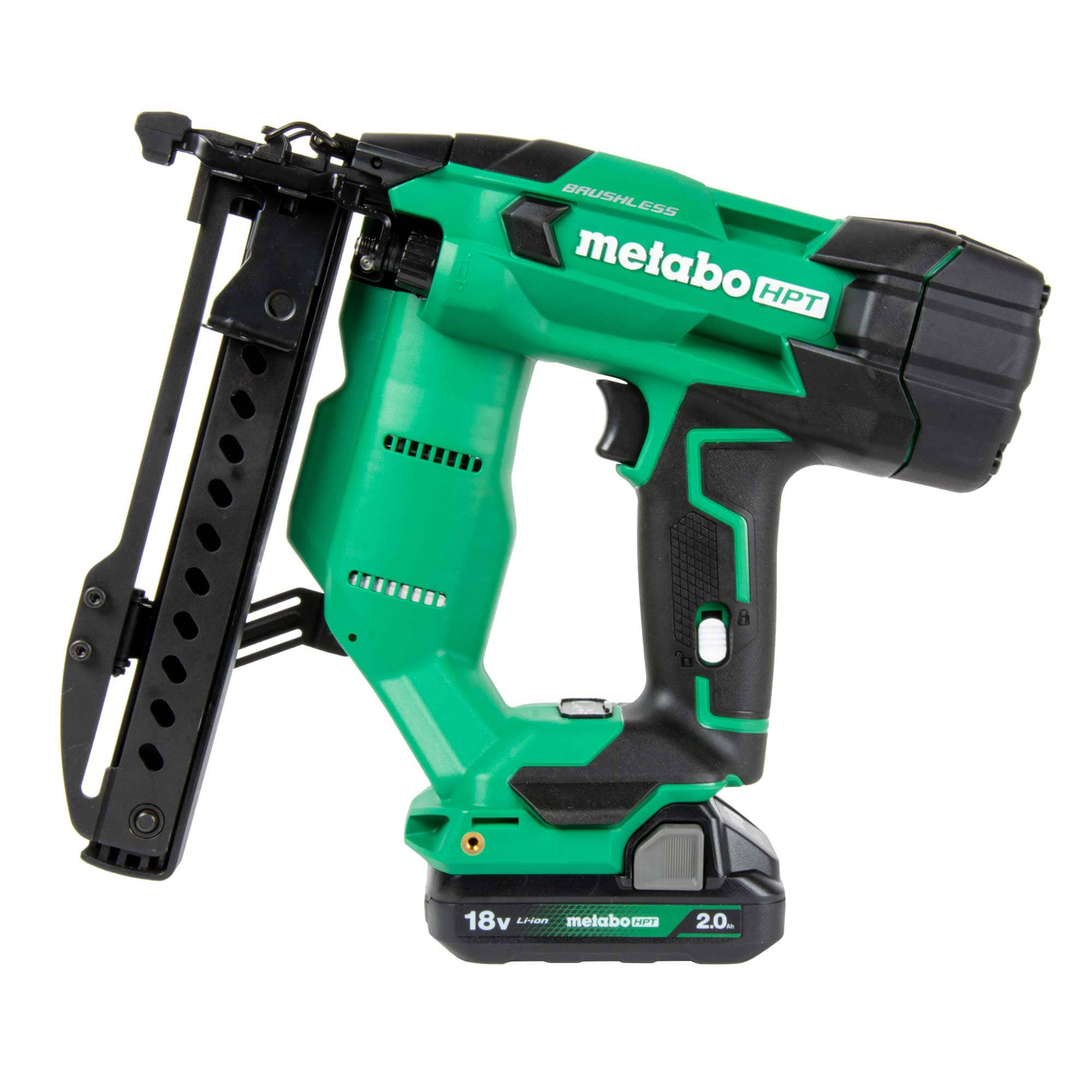 Metabo HPT Multivolt 18-Gauge 1/4-in Narrow Crown Finish Pneumatic