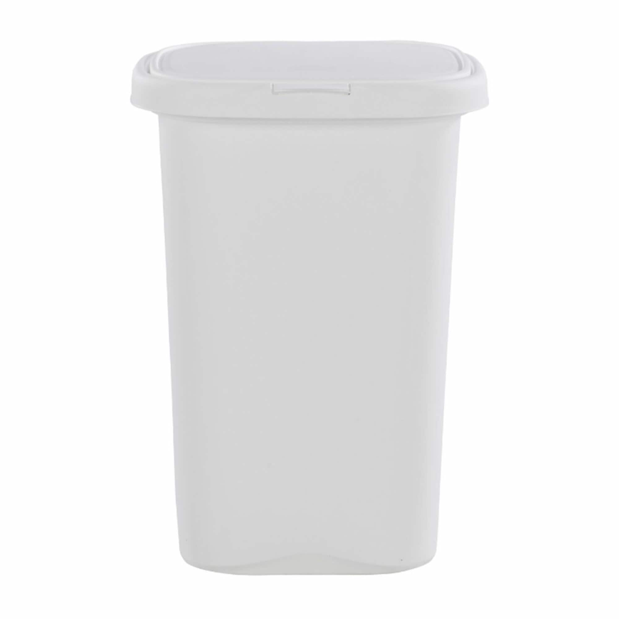 Rubbermaid 13 Gallon Rectangular Spring-Top Lid Wastebasket Trash