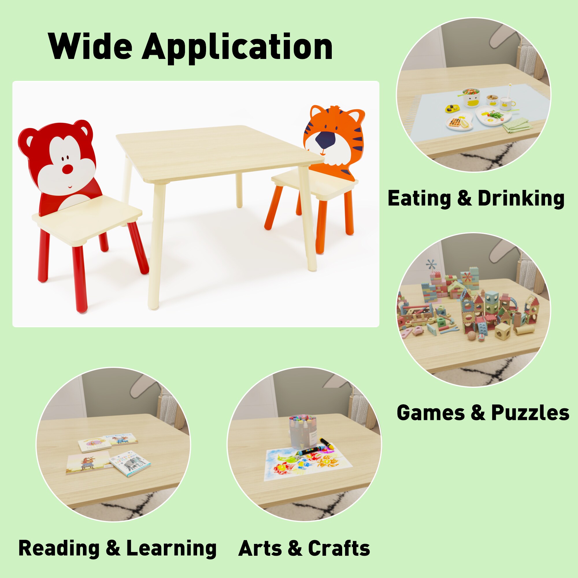 ToolCat LDSG-115-WS Kids-Play-Tables - View #5
