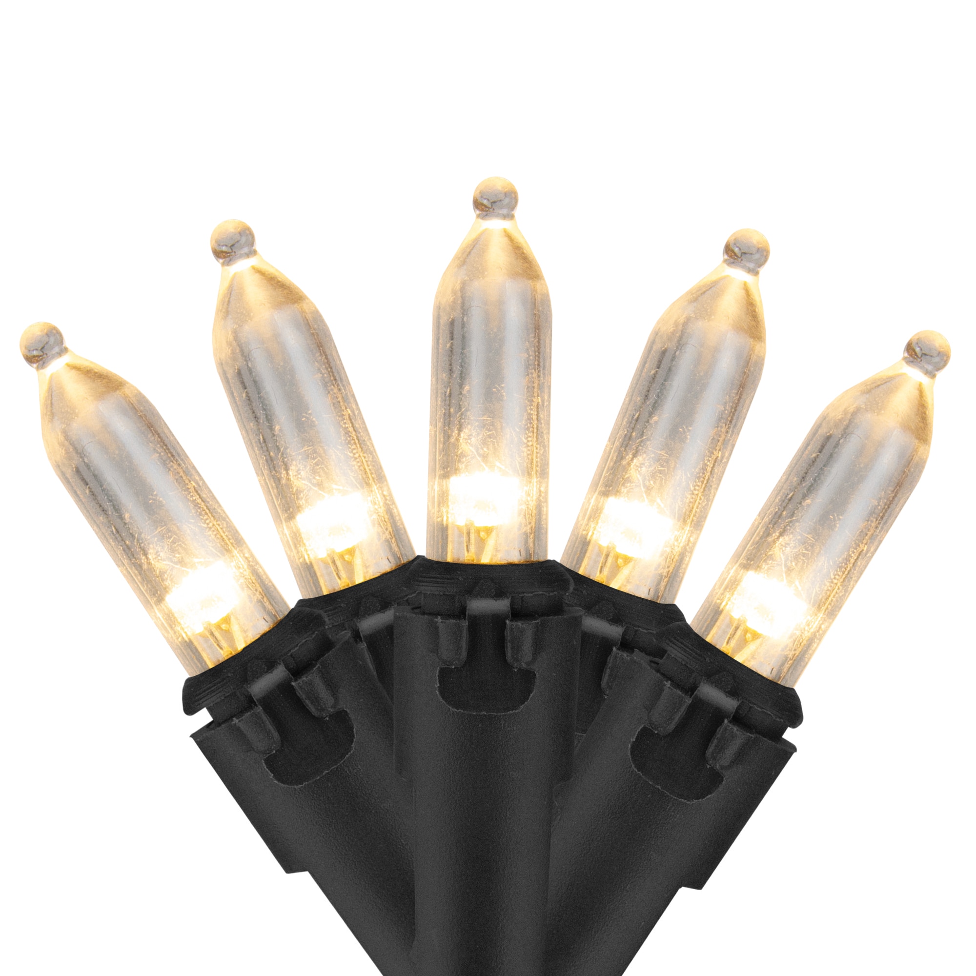 Northlight 32605409 50 -Count 17.5-ft White LED Plug-In Christmas String Lights