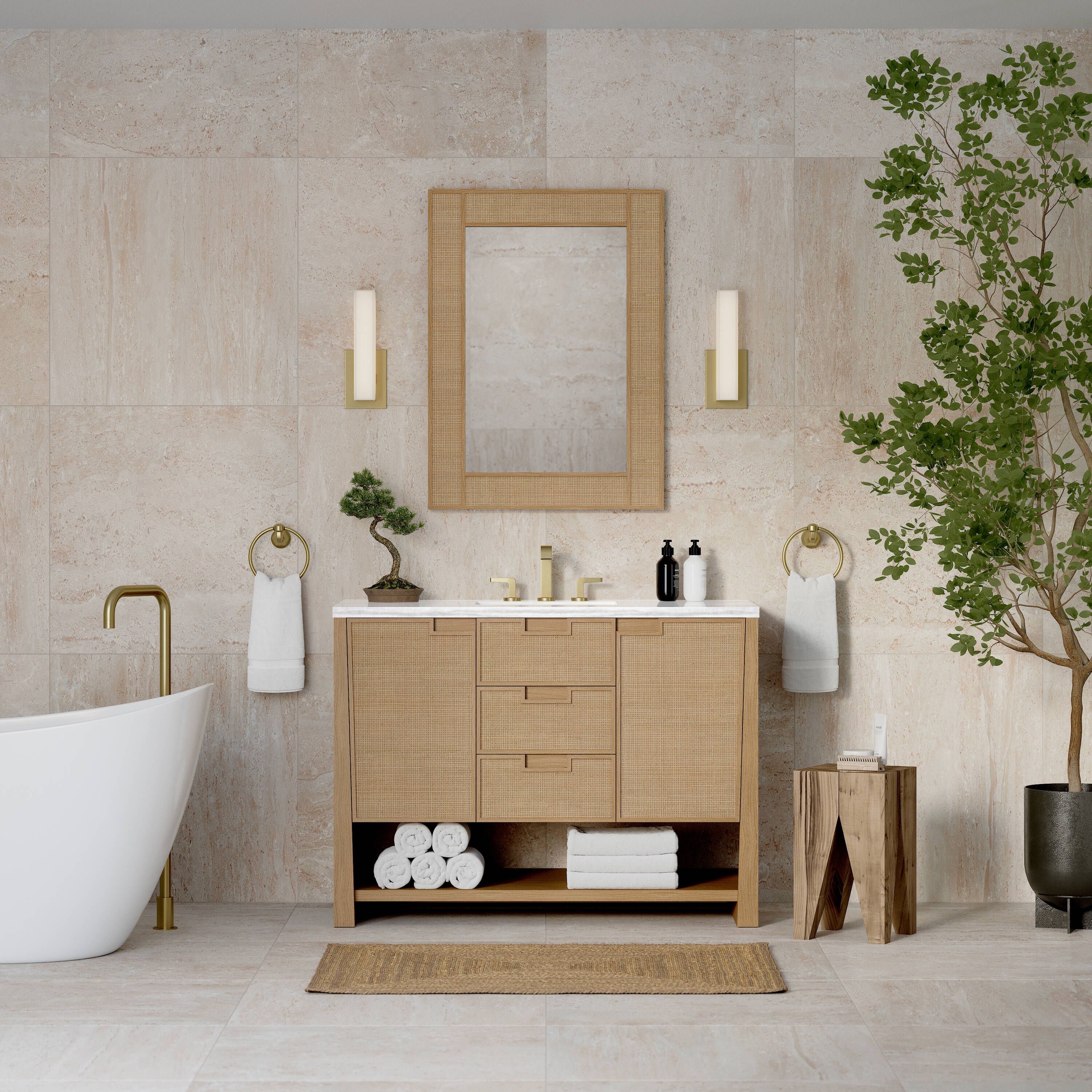 James Martin Vanities D225-V48-SSO-3AF Bath-Vanity-Combo - View #3