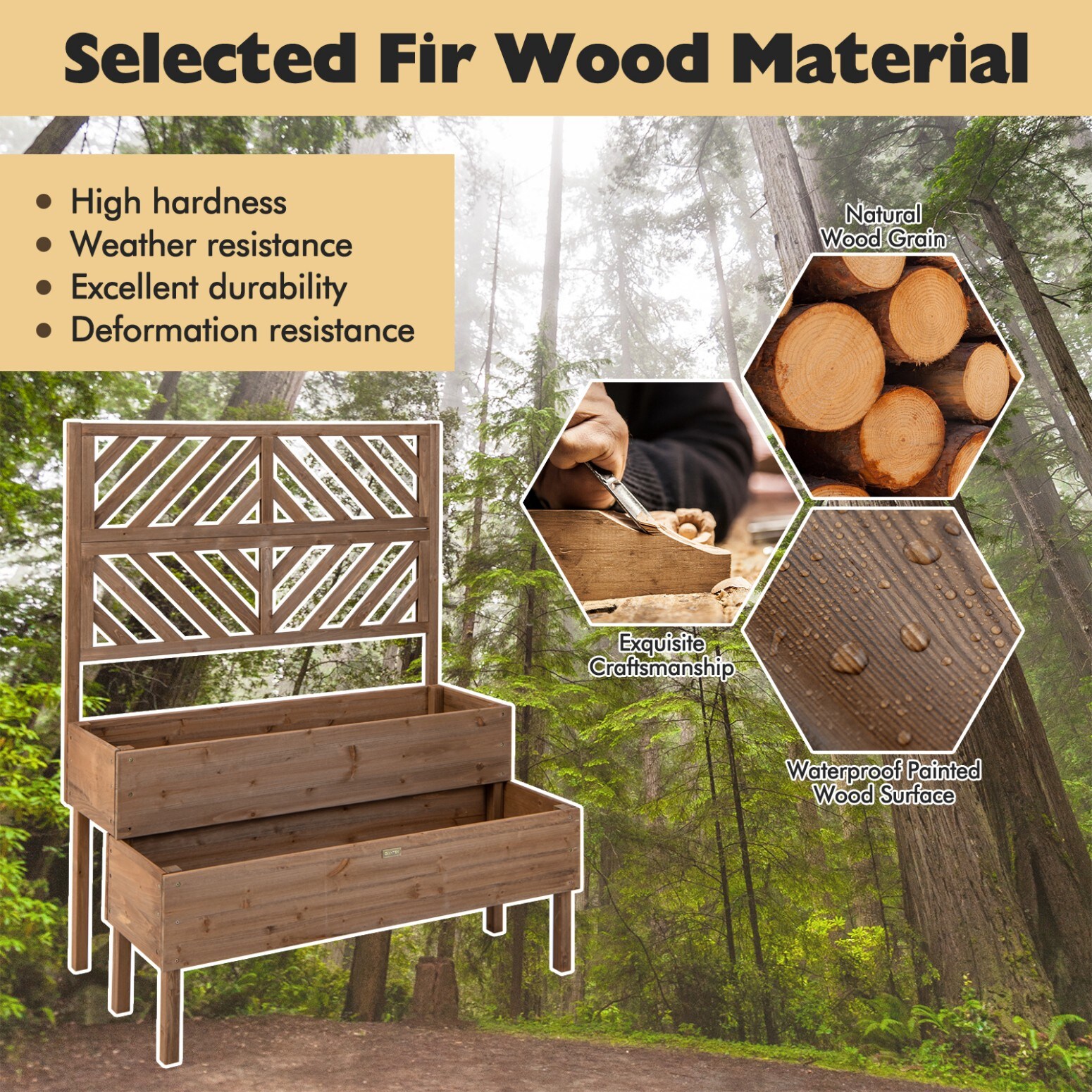 Iseryn NB8081CF Raised-Garden-Beds - View #10