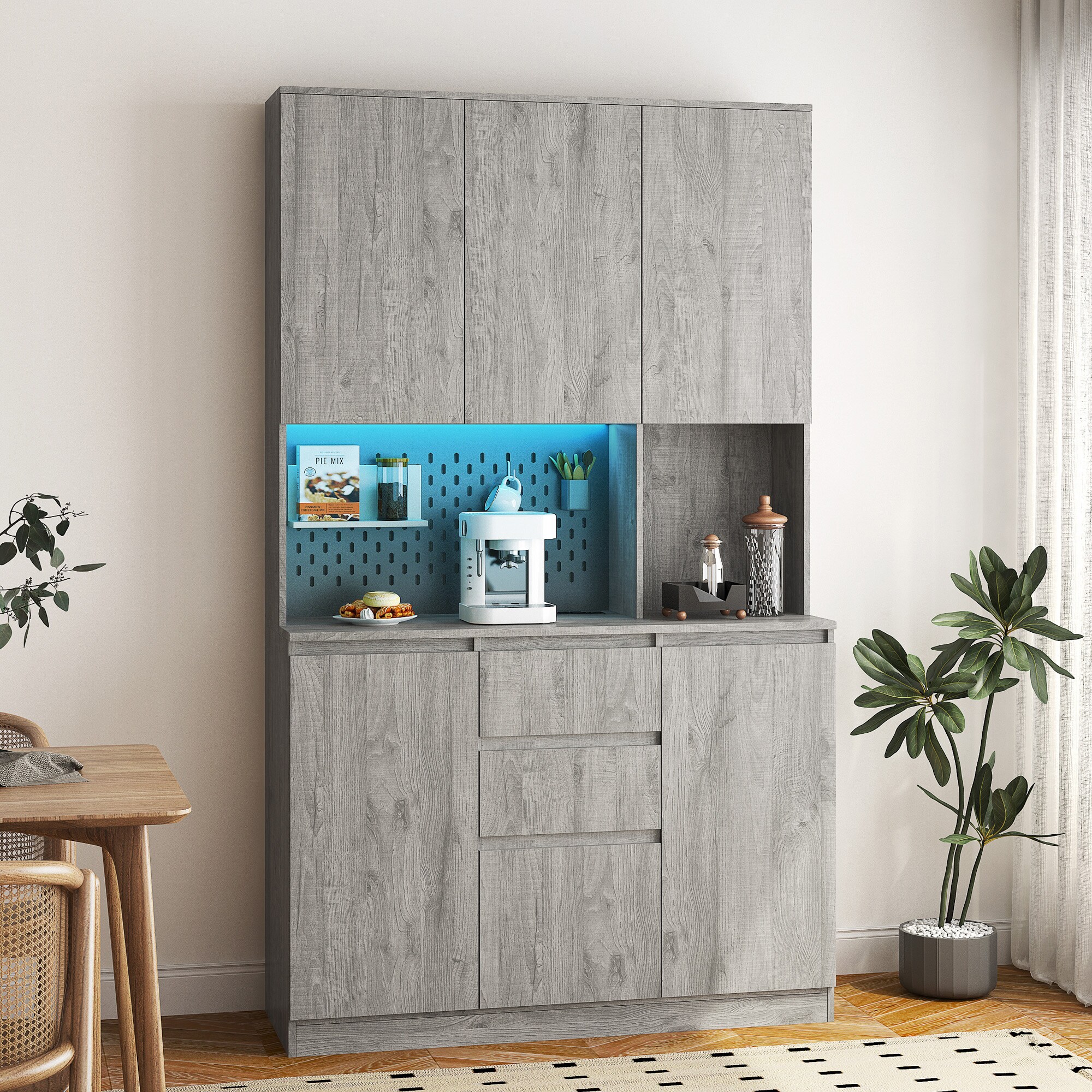 SINOFURN SYA330186WT Dining-Kitchen-Storarge - View #6