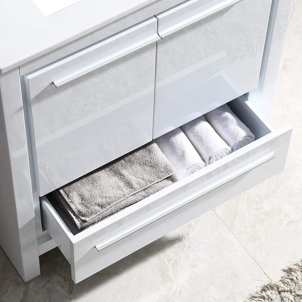 Fresca FVN8130WH Bath-Vanity-Combo - View #6