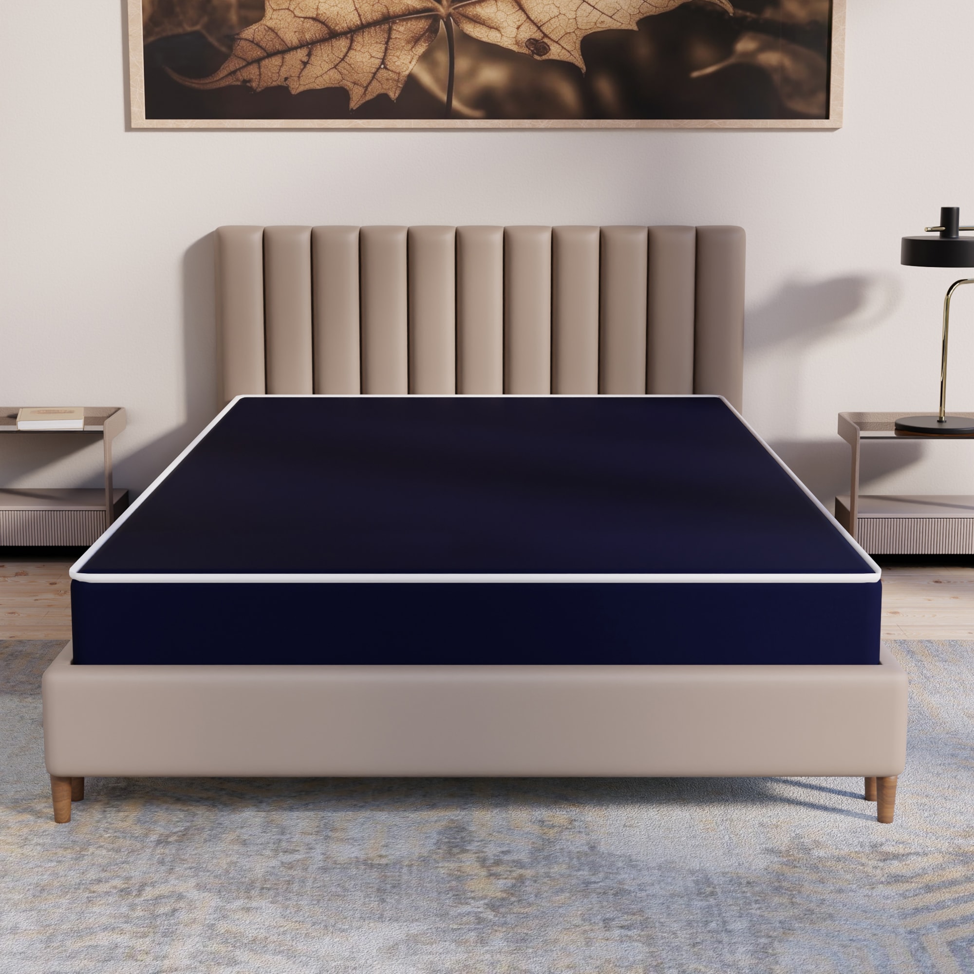 Glance FVMBG700-3/3XL 7-in Medium Twin extra long Foam Mattress in a Box