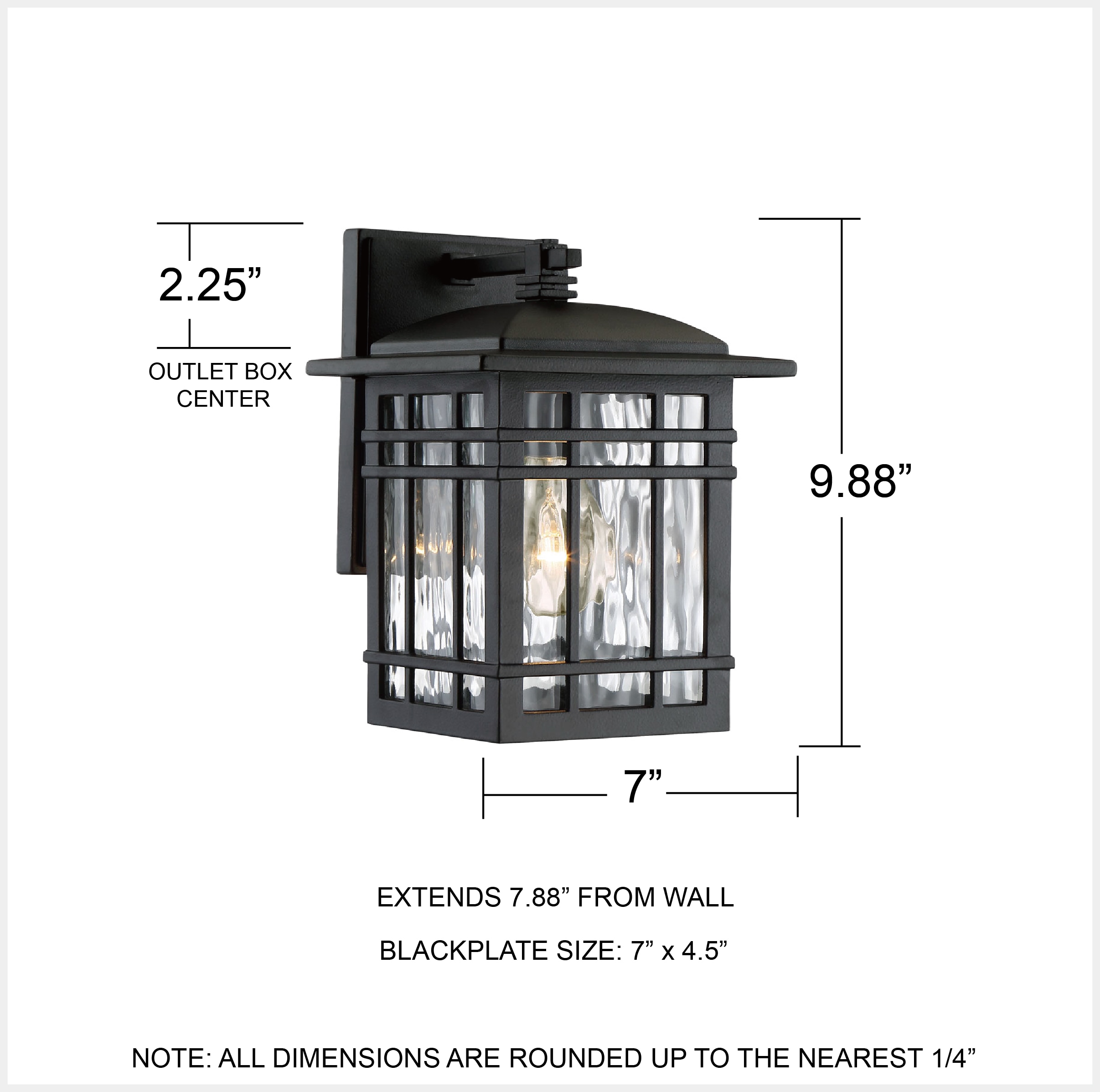 Quoizel LWS3445B Outdoor-Wall-Lighting - View #9