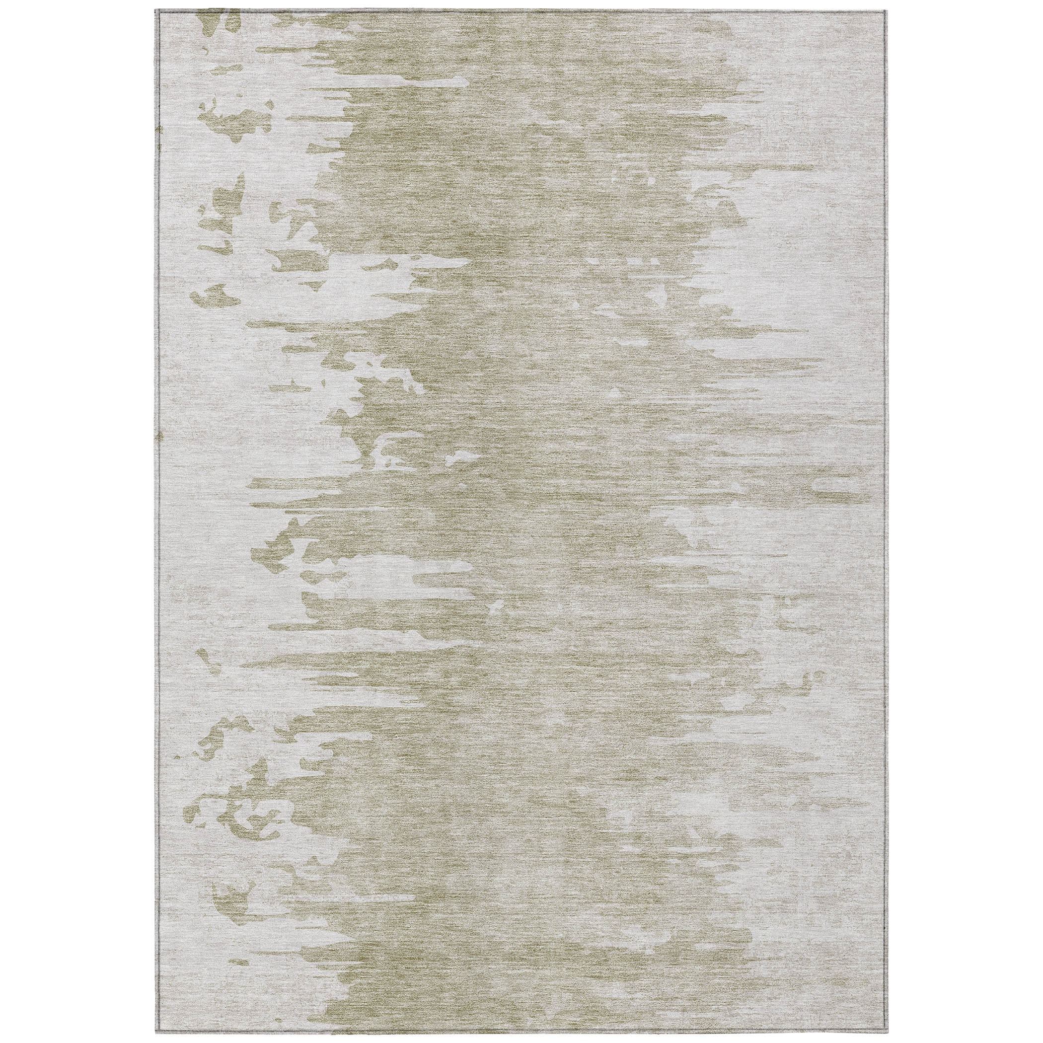 Addison Rugs ACN705TP3X5 Chantille ACN705TP 3 x 5 (ft) Polyester Taupe Rectangular Indoor/Outdoor Geometric Machine washable Area rug