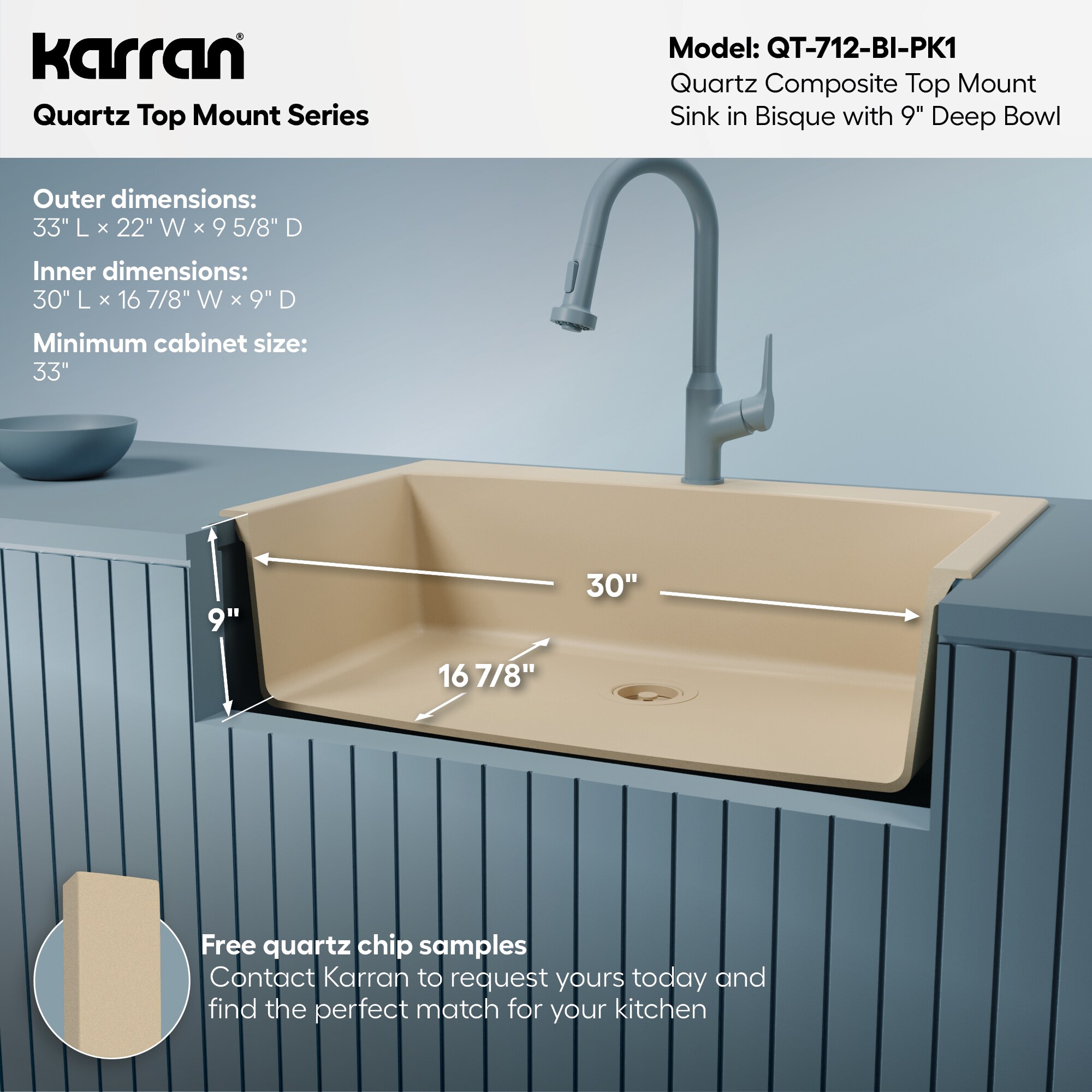 Karran QT-712-BI-PK1 Kitchen-Sinks - View #7