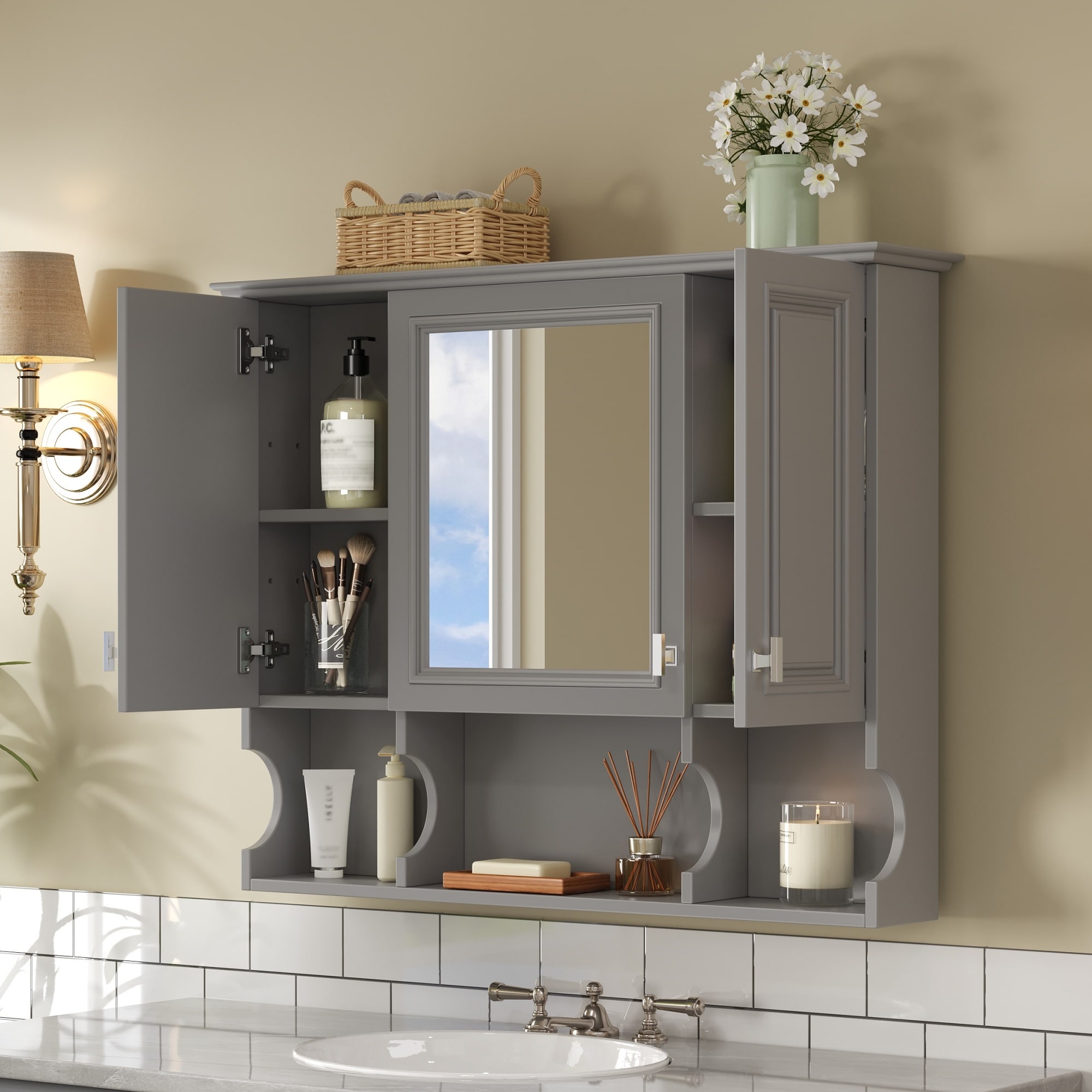AAZJ ASY-MC2430SL Bathroom-Medicine-Cabinets - View #16