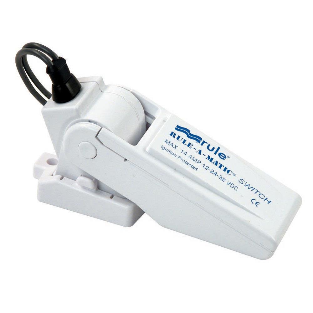 Rule 35FA Float Switch with In-Line Fuse Holder- 12-24 VDC