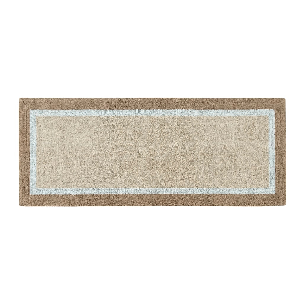 LOVMOR SF-H-B03598708 100 Cotton Tufted Bath Mat 05 Medium Pile Soft Absorbent Quick Dry Non Skid
