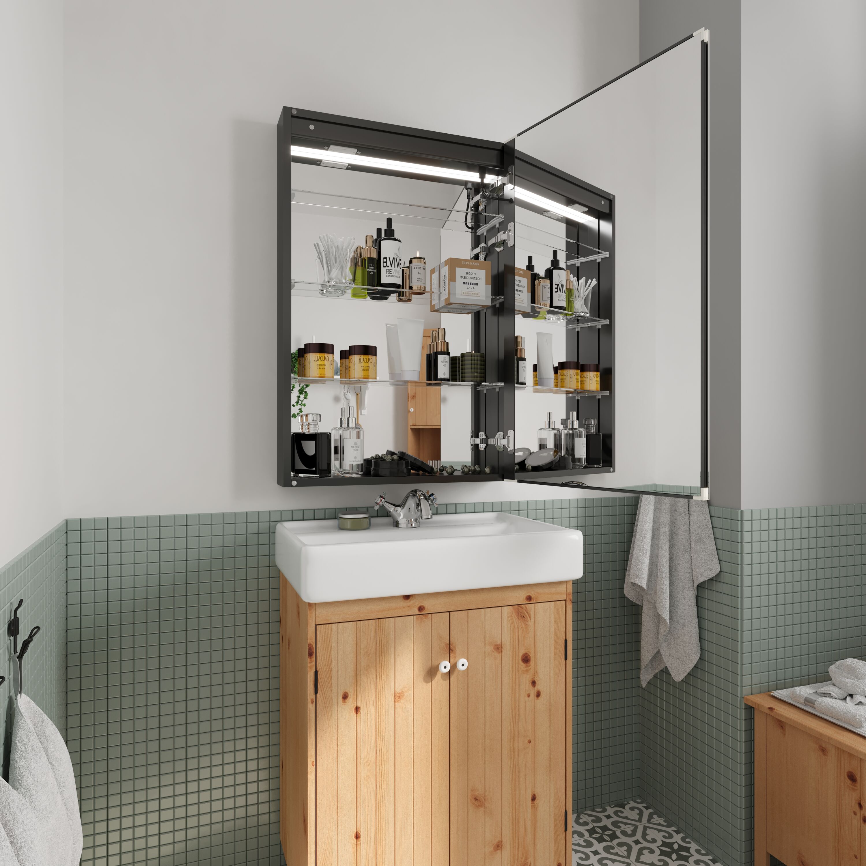 waterpar WPLO-2239 Bathroom-Medicine-Cabinets - View #6