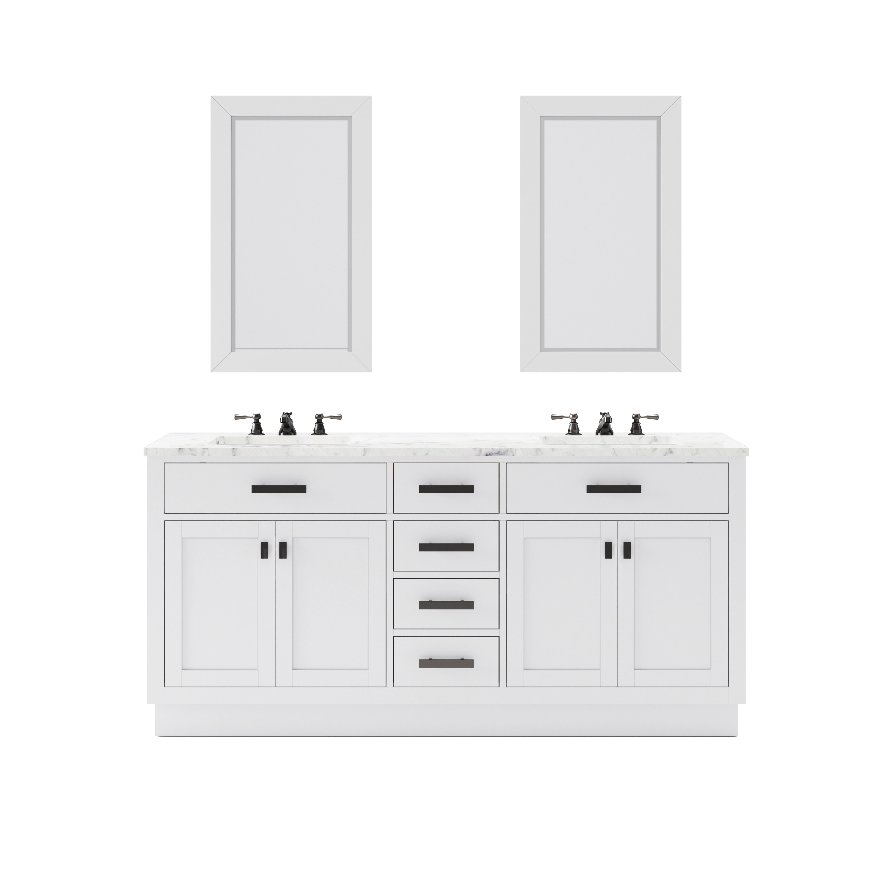 Water Creation HA72CW03PW-R24000000 Bath-Vanity-Combo - View #2