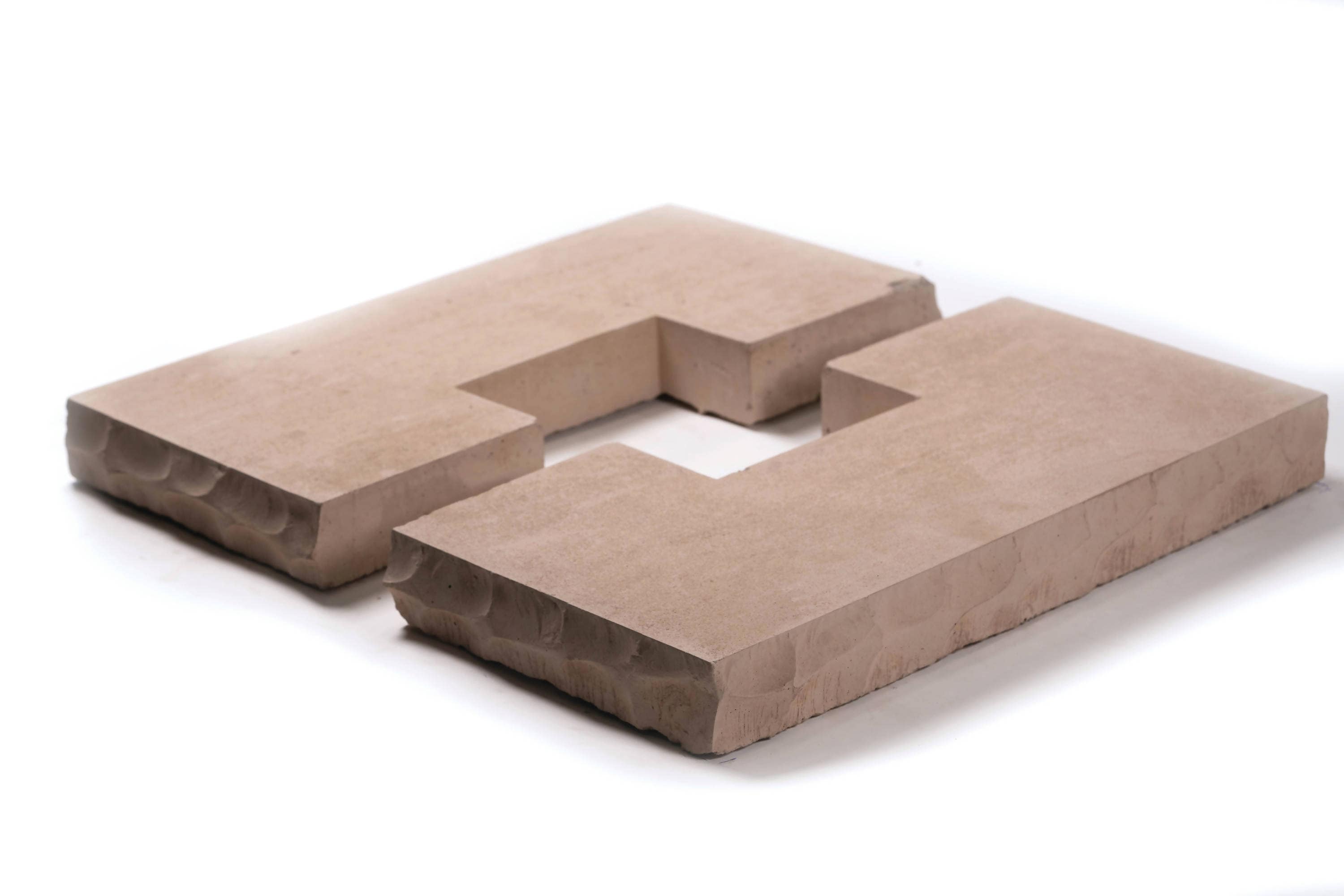 ClipStone CSS.413.006.6F 18-in x 18-in CapStone 2.25 Square feet Cream Manufactured stone veneer