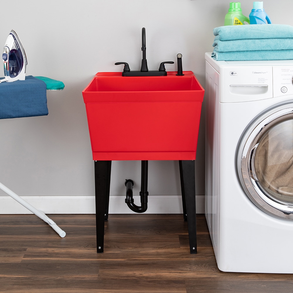 Cambridge Resources 040 US6509RDBLK Laundry-Tubs-Utility-Sinks - View #9