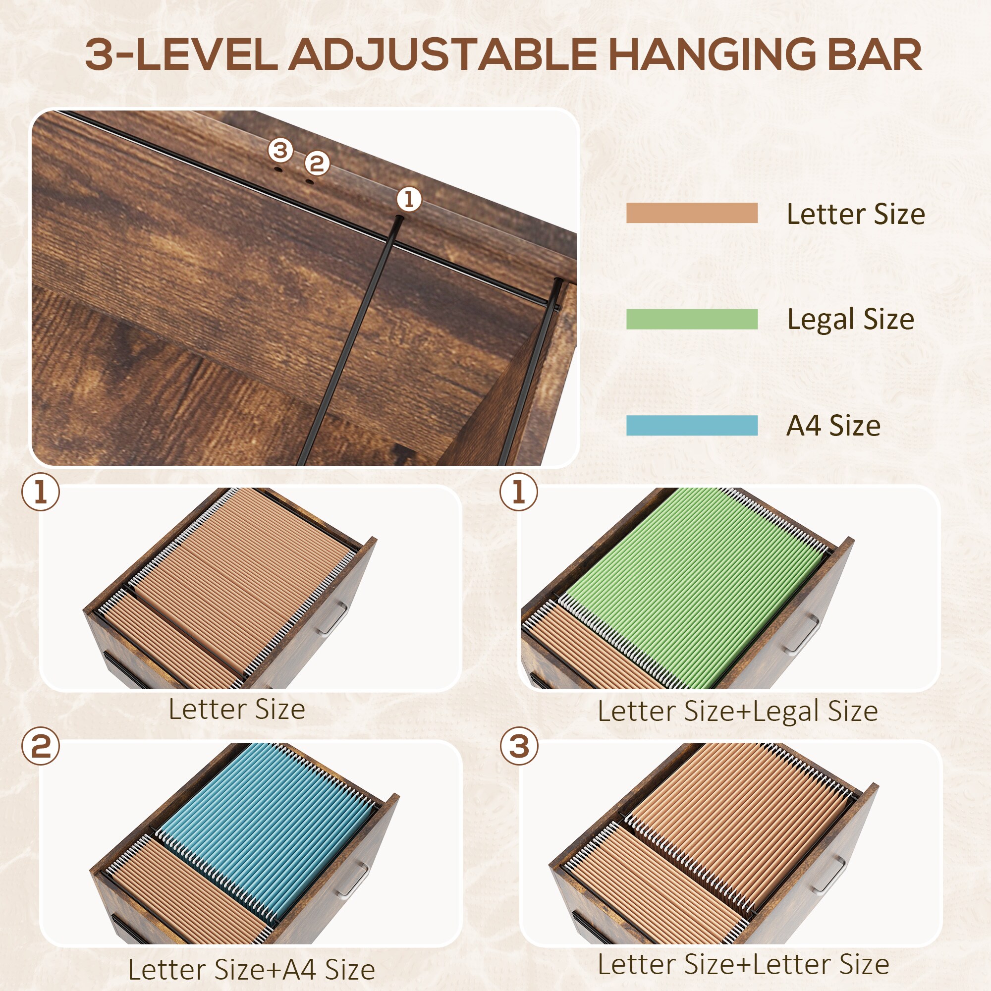 Maocao Hoom JLOF00040 Filing-Cabinets - View #7