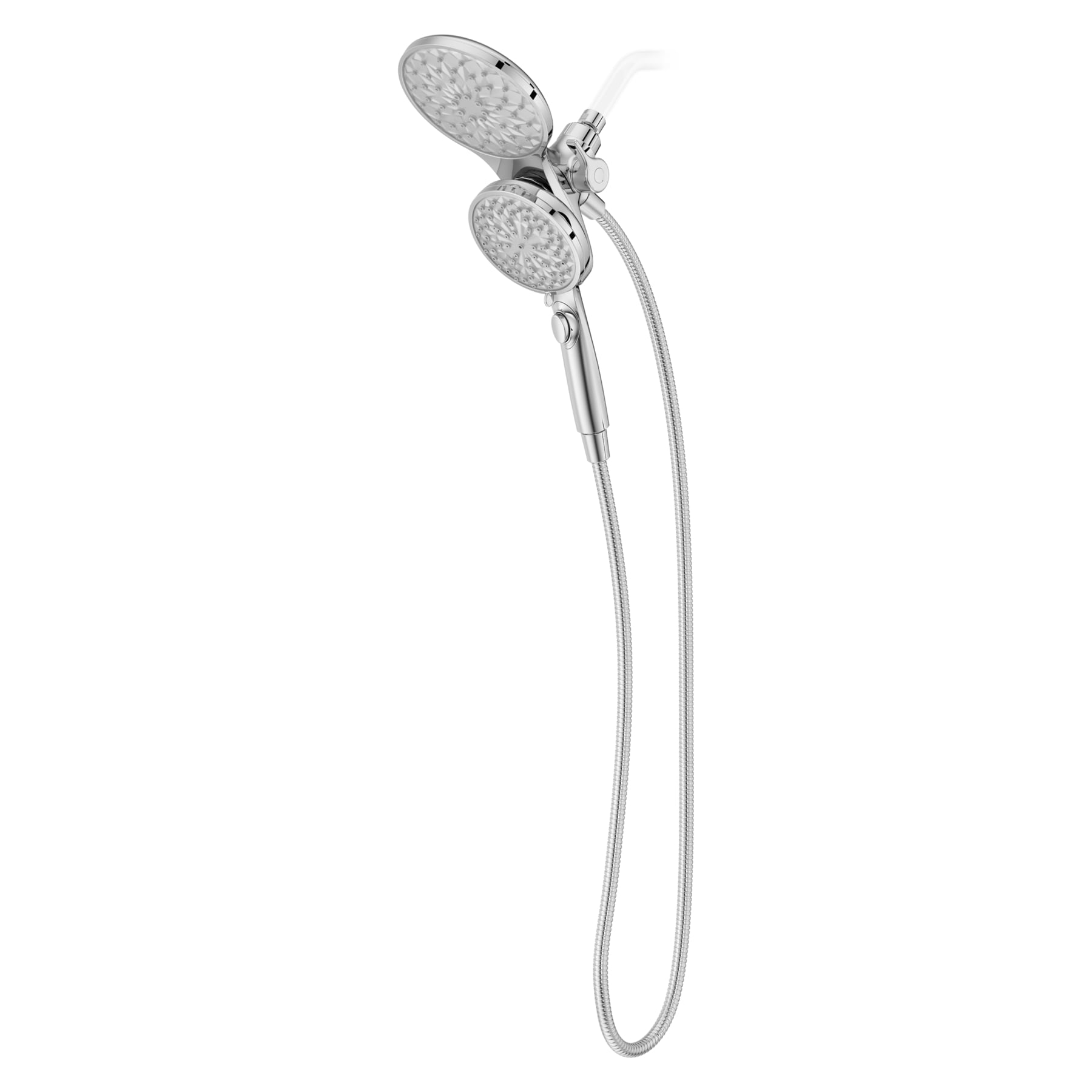 Pfister 020WS2HFM01CC Hydrofuse 6 -Spray Polished Chrome 5.87-in Round Handheld Shower Head 1.75 GPM