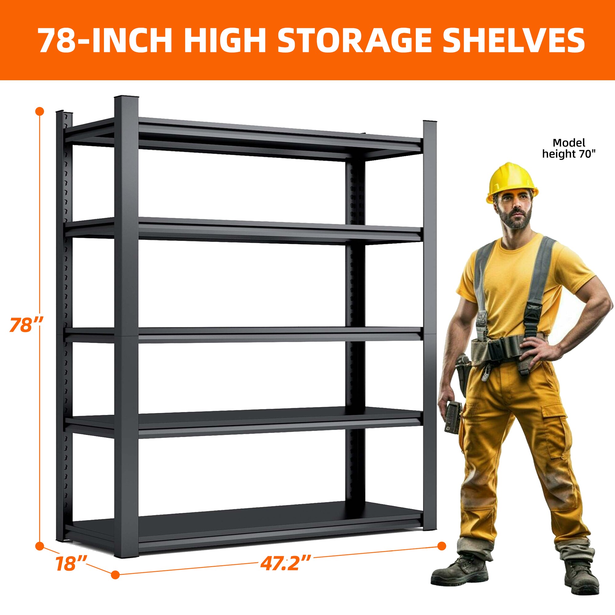 Siavonce XH15934 Free-Standing-Shelving - View #2