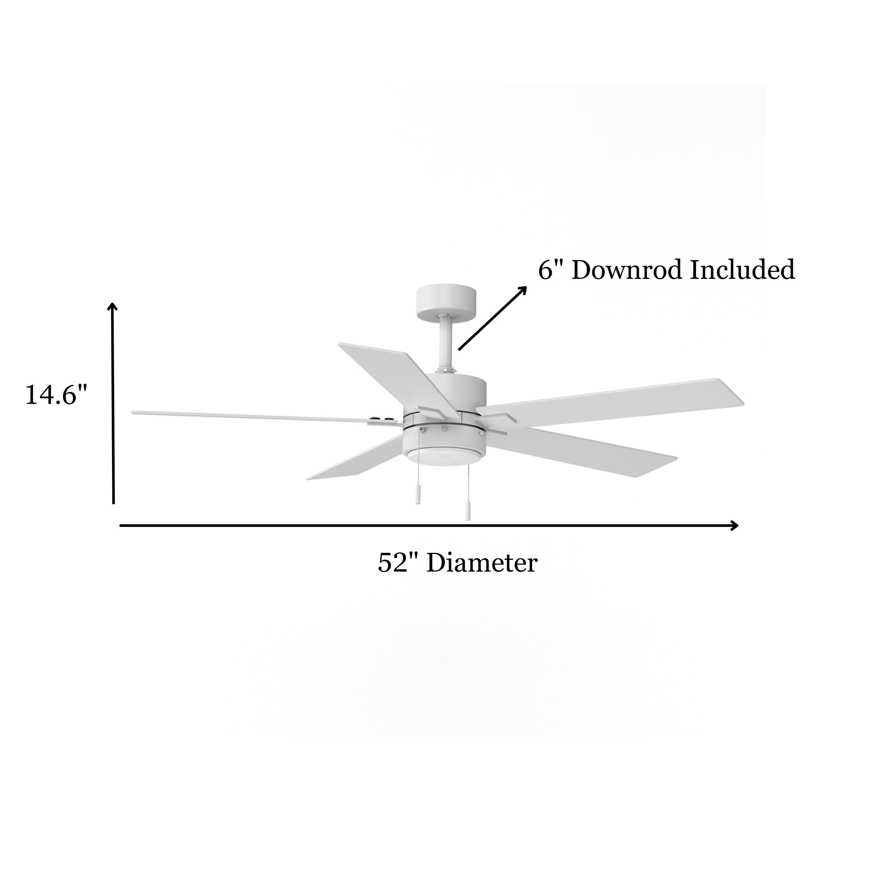 Harbor Breeze POR52MW5L Ceiling-Fans - View #8