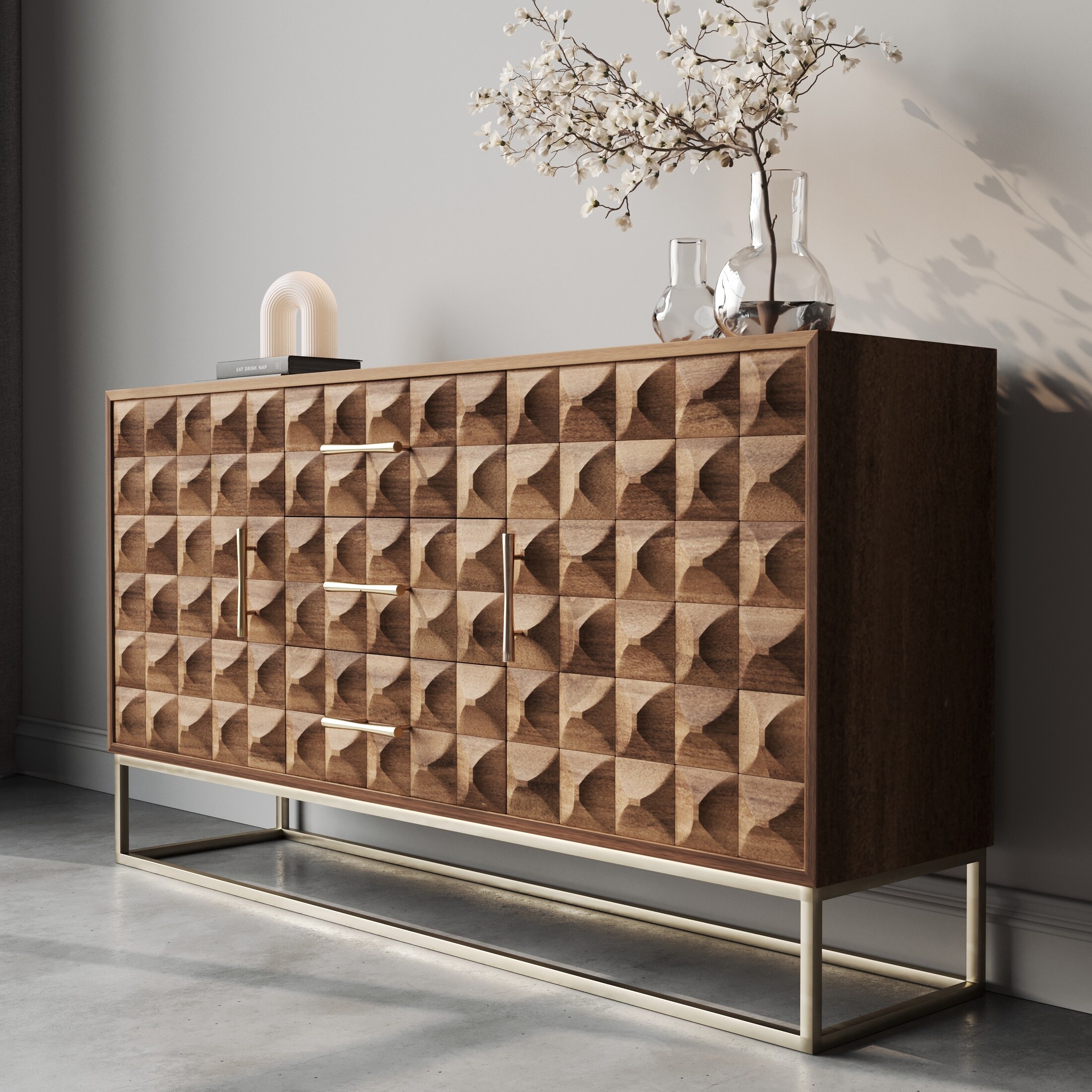 Urban Woodcraft 600.57DB.WD.N Dining-Kitchen-Storarge - View #2